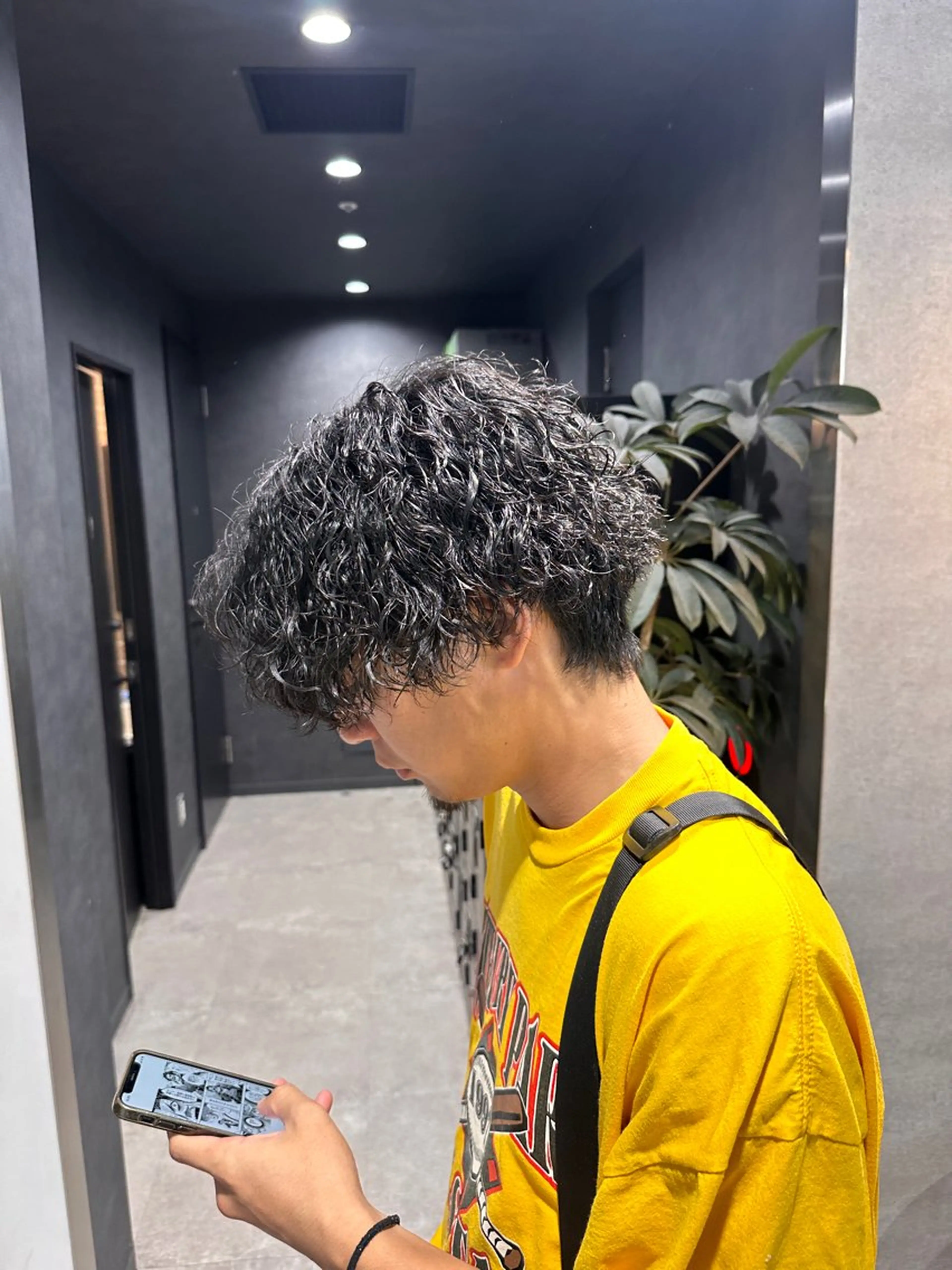 ショート パーマ メンズ 【メンズサロン】 BLUCK 横浜のヘアスタイル