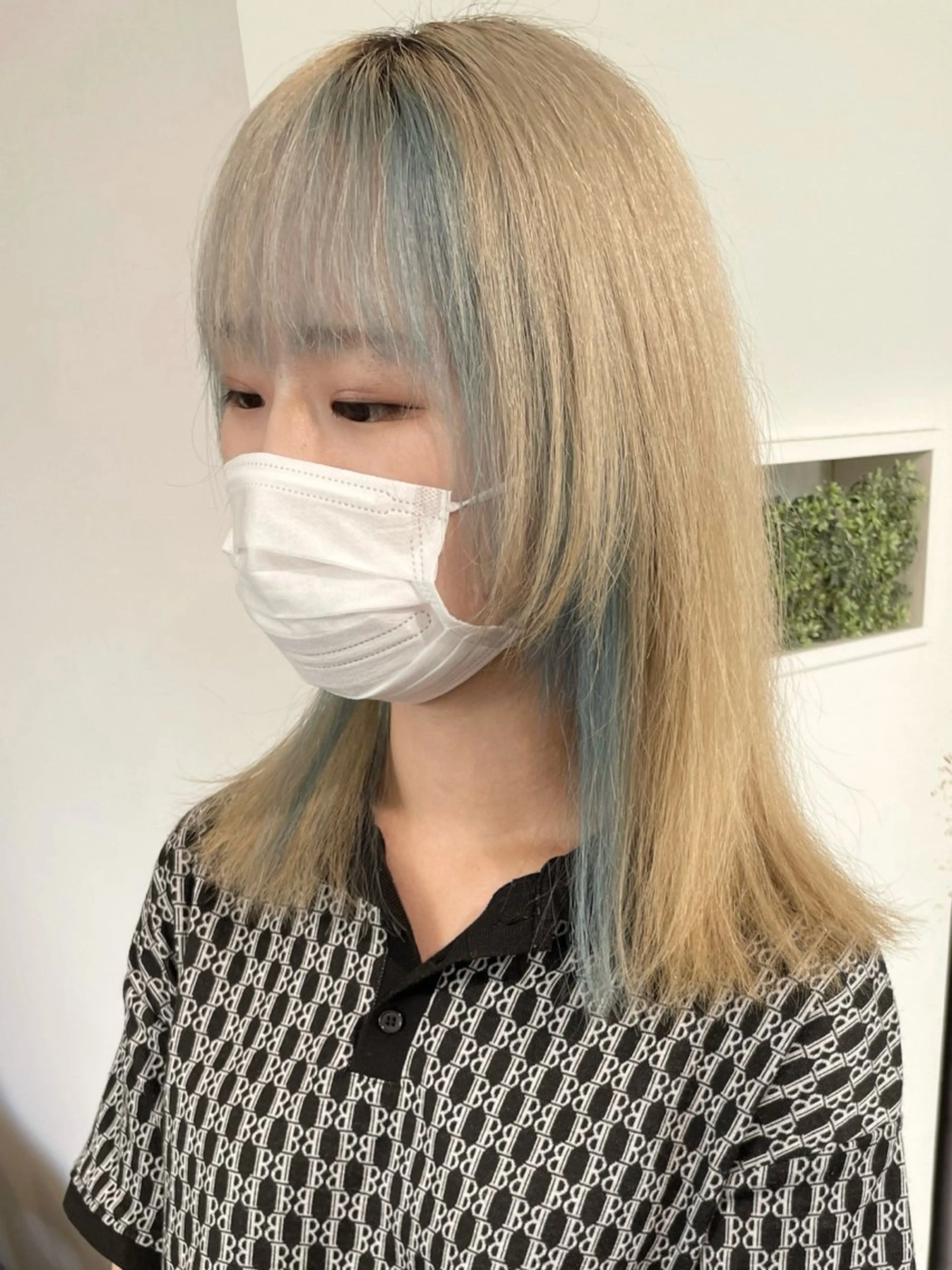 ショート カラー 💚色落ちまで可愛い 髪質改善カラーゆうまのヘアスタイル
