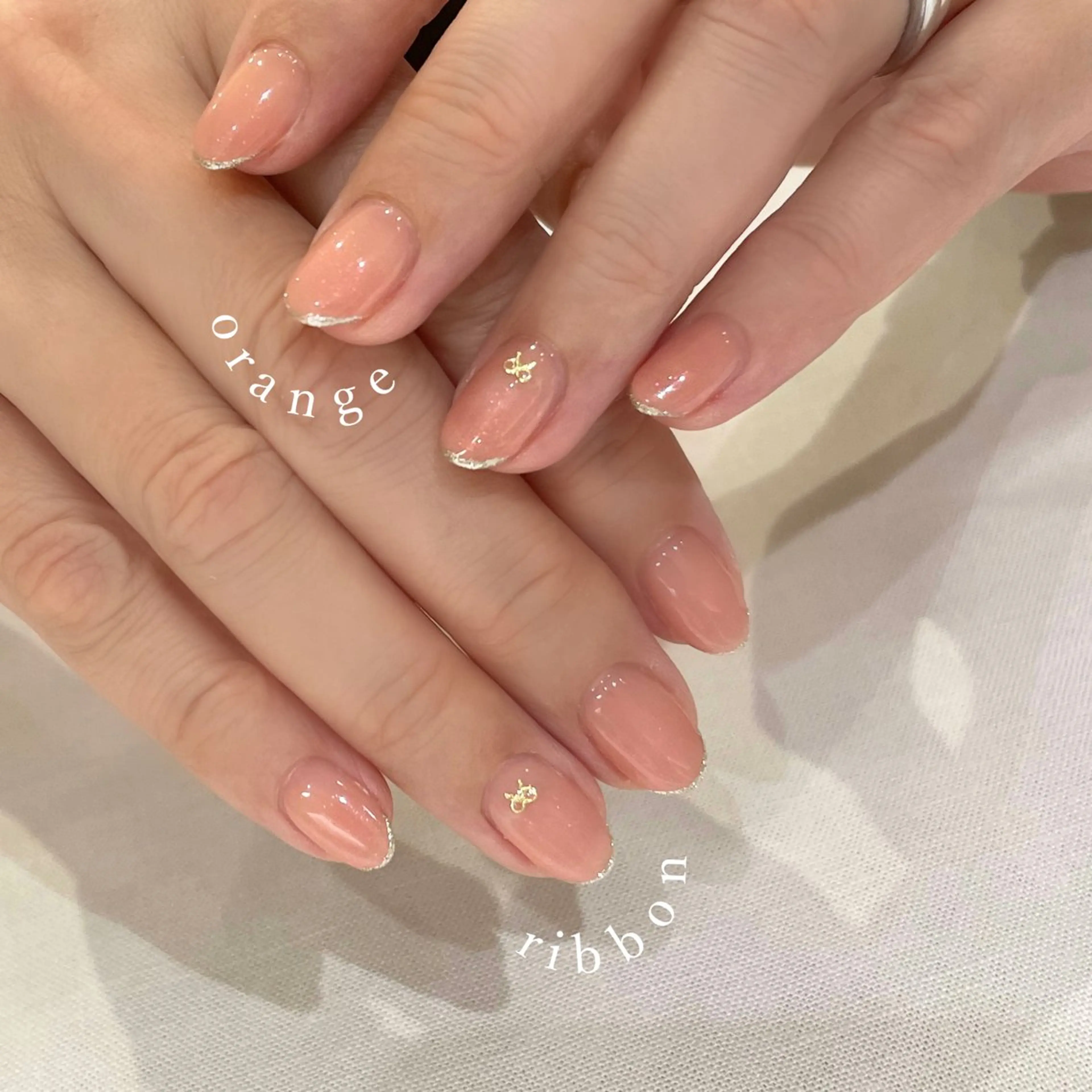 ネイル フレンチネイル ジェルネイル マグネットネイル ニュアンスネイル オフィスネイル パラジェルプレミアムサロン nail care &spa Lovin［ラヴィン］所属・Azegami Minaのネイルデザイン