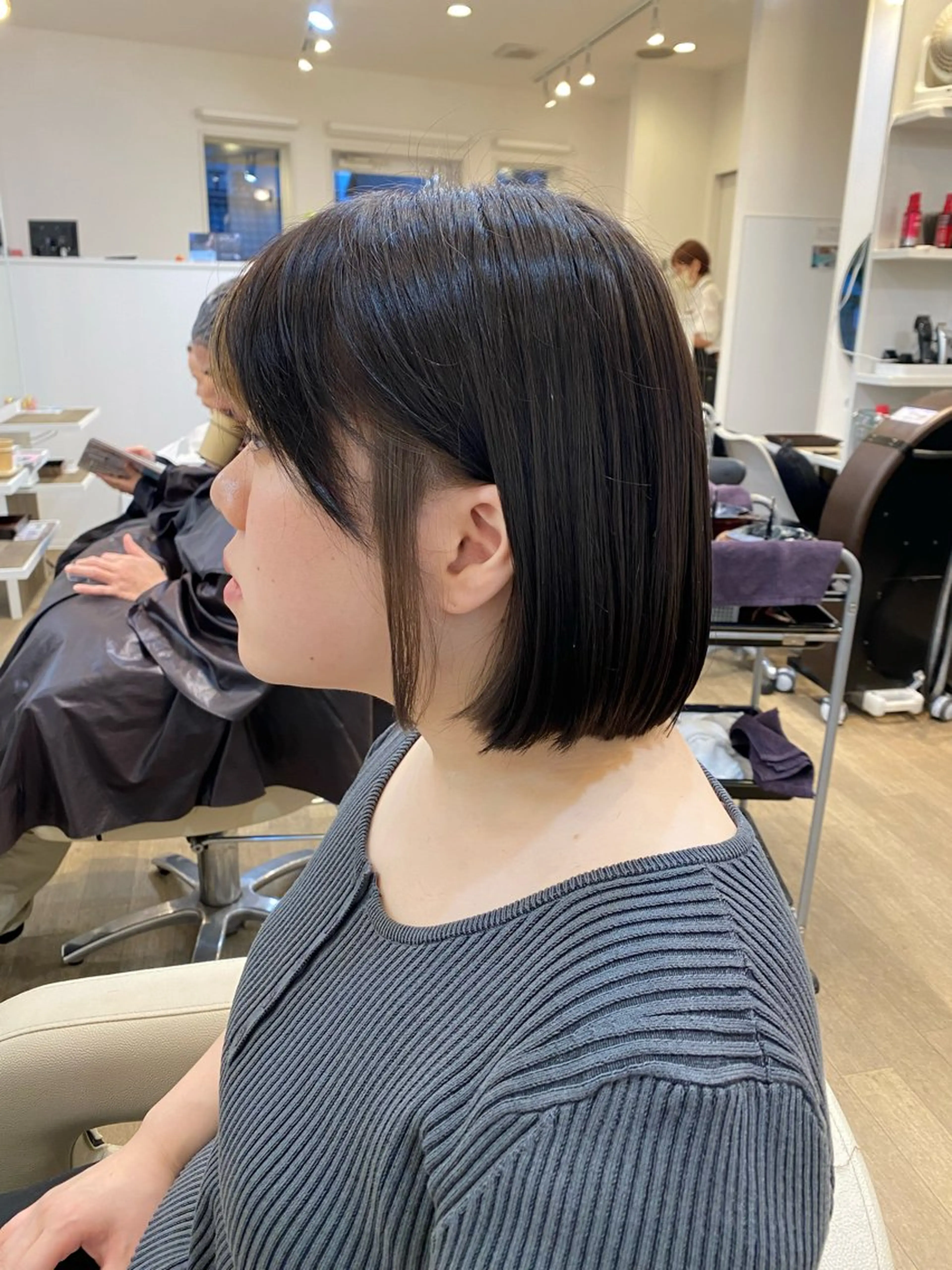 ミディアム 清水 有紗のヘアスタイル