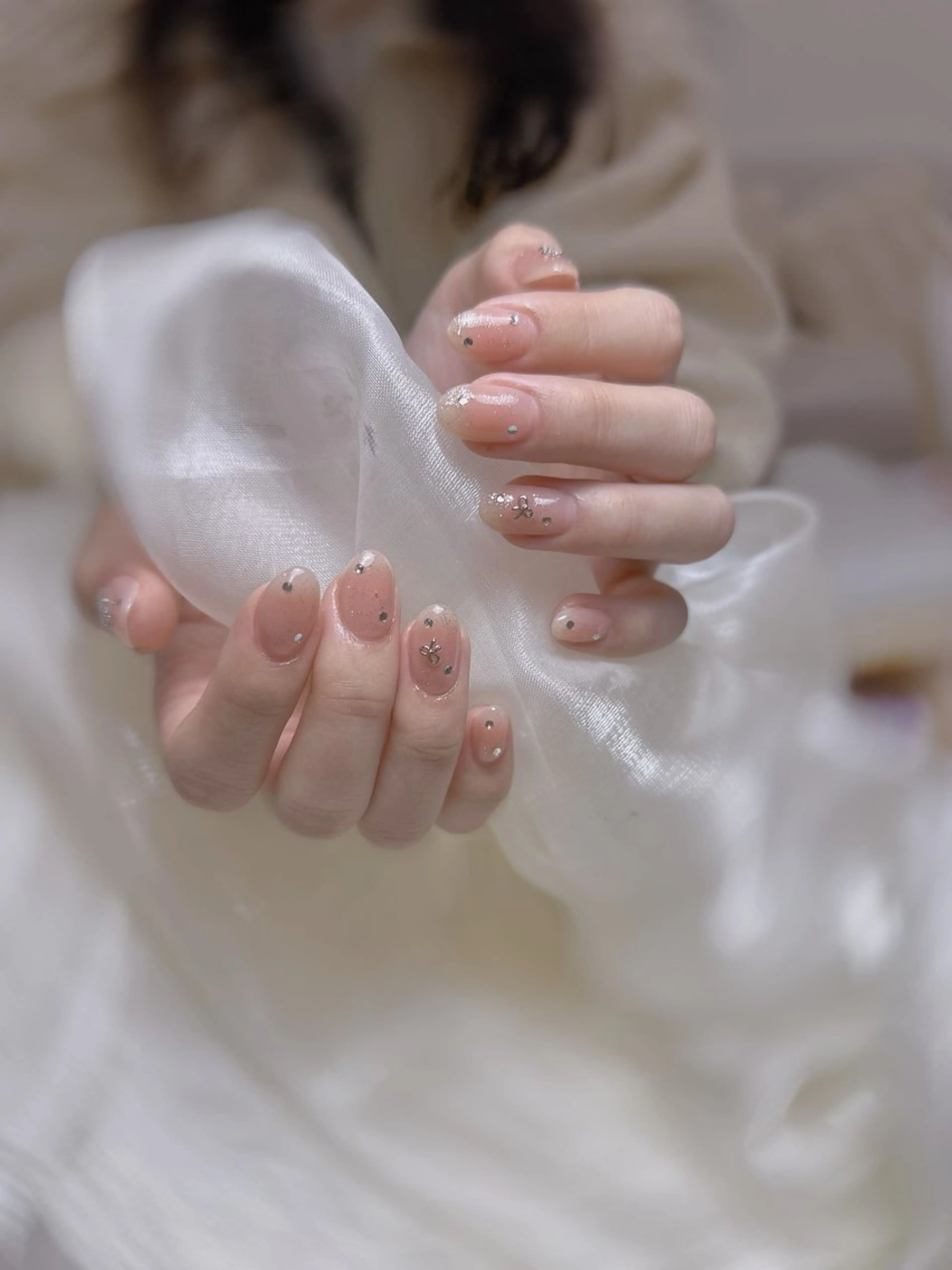 ネイル ハンドネイル Maggie nailクロのネイルデザイン