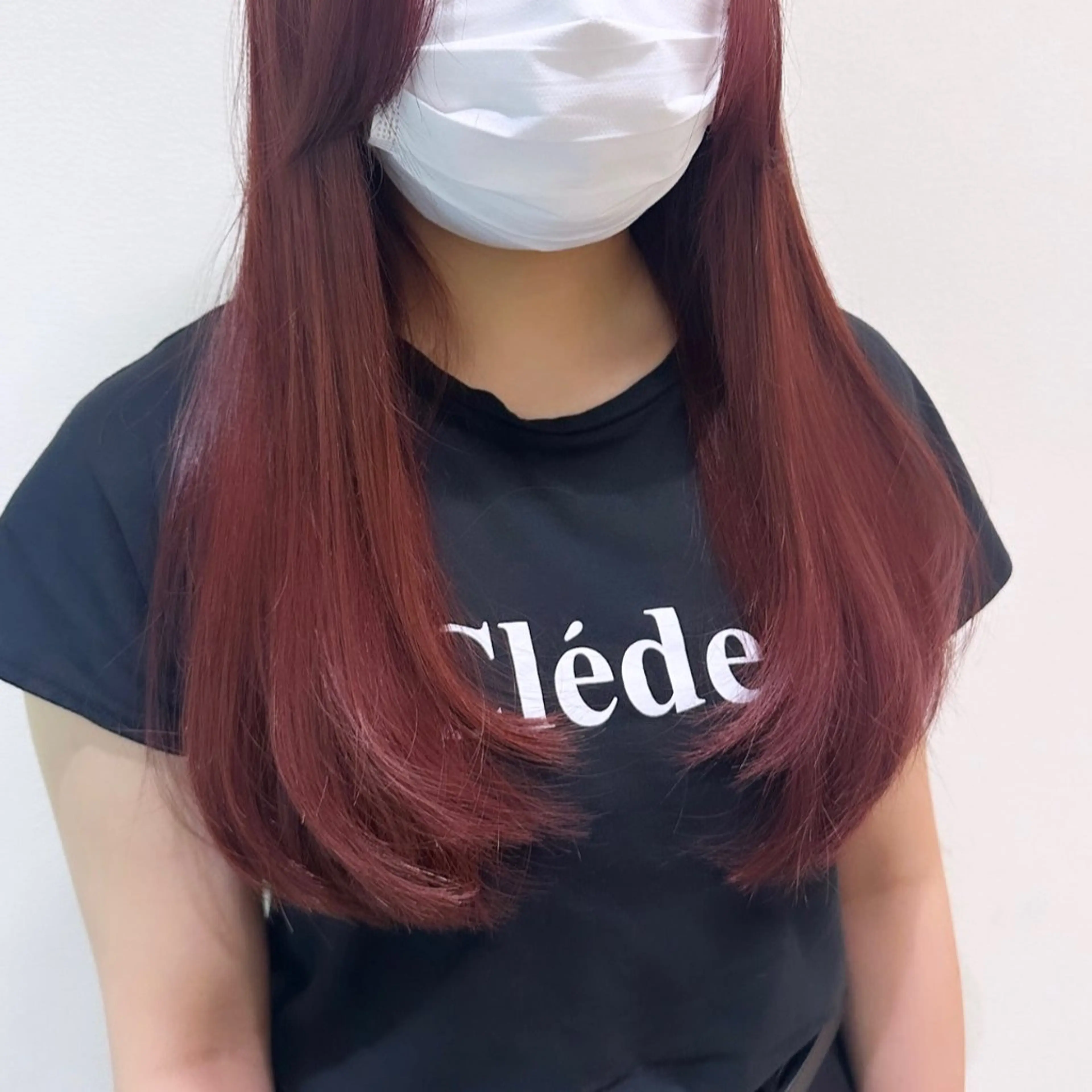 ロング カラー ヘアアレンジ ラベンダーカラー ピンクカラー レイヤーカット 🇰🇷韓国スタイル レイヤー/ayanaのヘアスタイル
