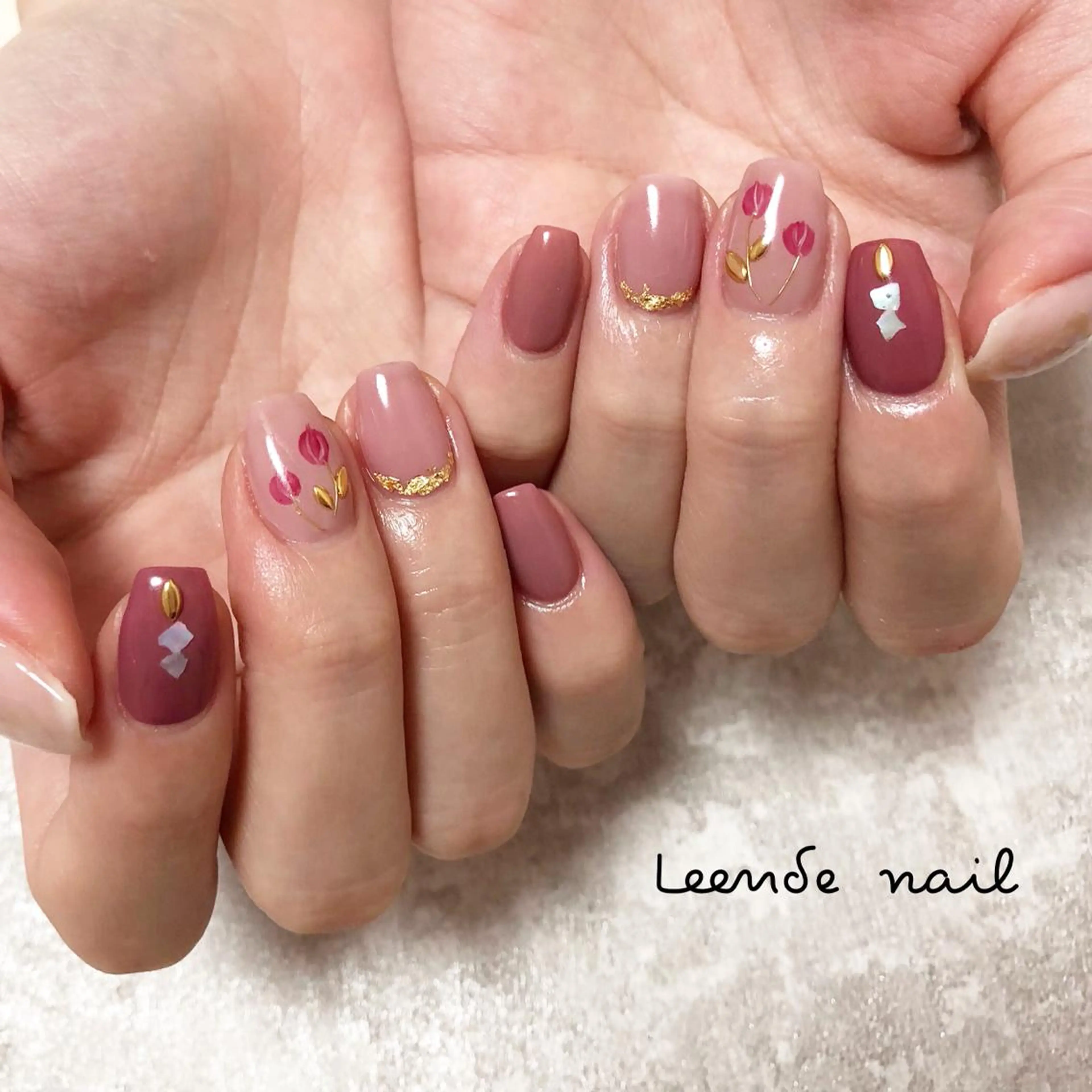 ネイル ハンドネイル Leendenail 【リエンダネイル】のネイルデザイン