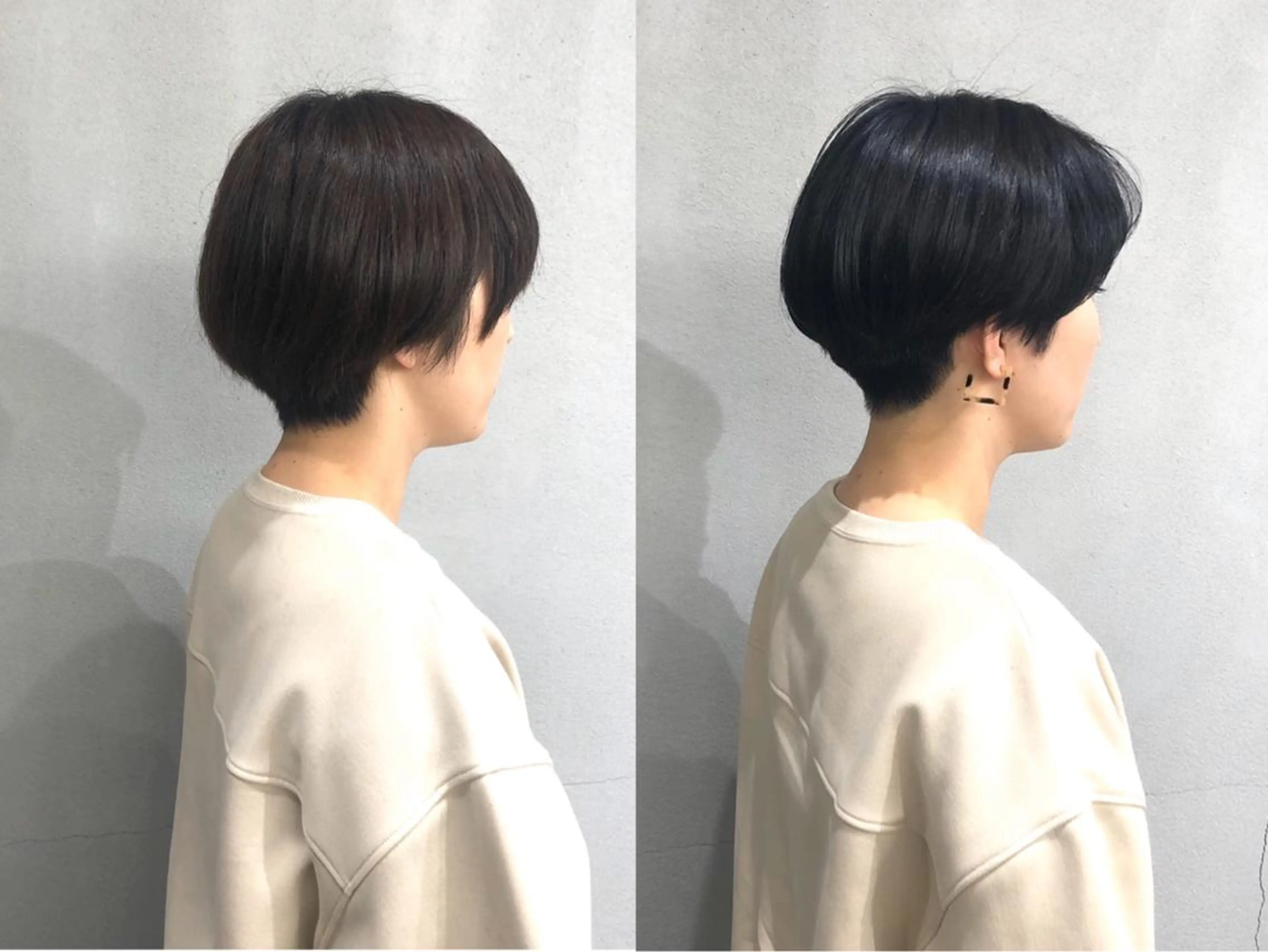 ショート カラー ショートヘア カット ヘアカラー ボブ/ショート/ 白髪染め/メンズ葛西のヘアスタイル