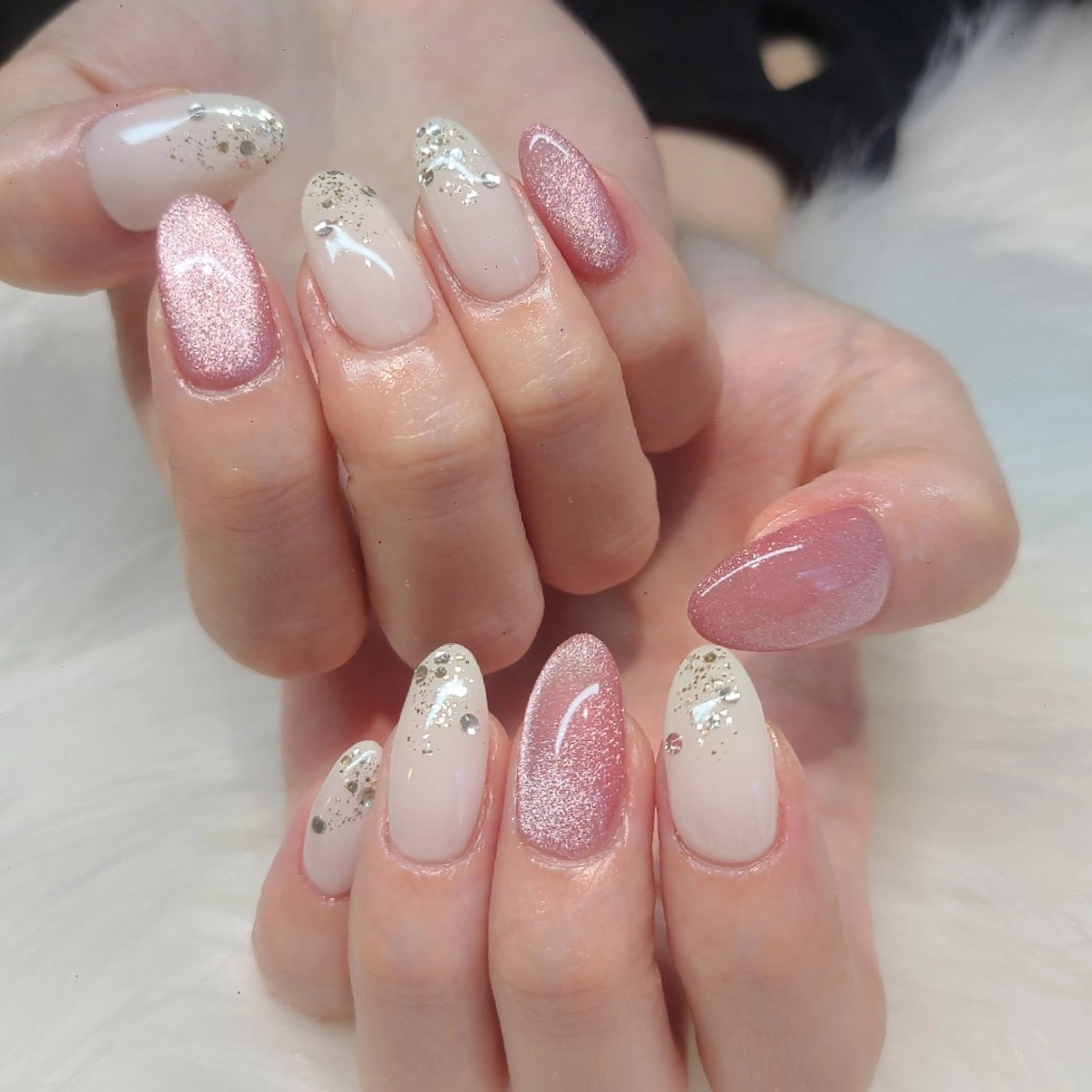 ネイル ハンドネイル 💛うるちゅる 仕上げ💛ERIKAのネイルデザイン