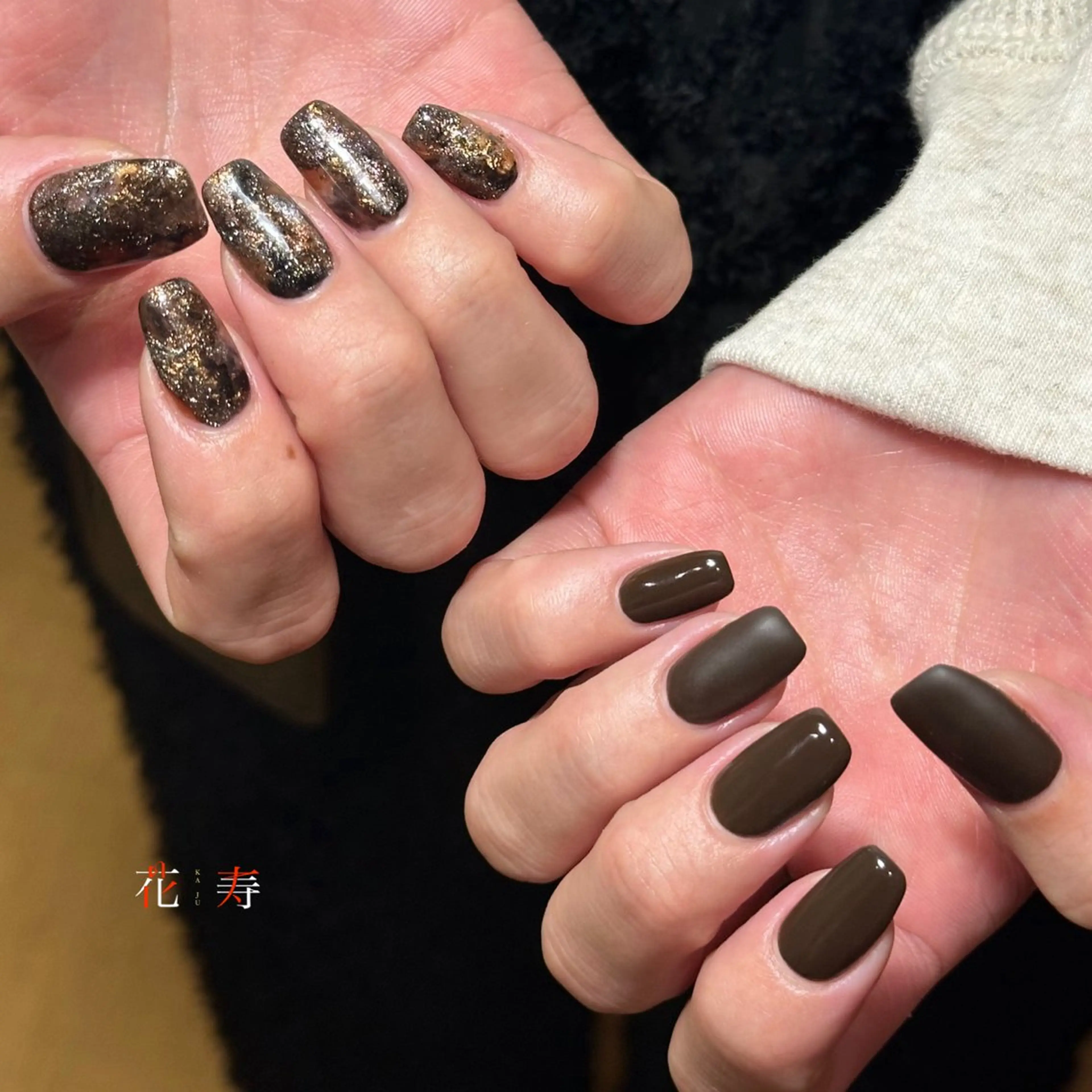 ネイル ハンドネイル 花寿-kaju- s.のネイルデザイン