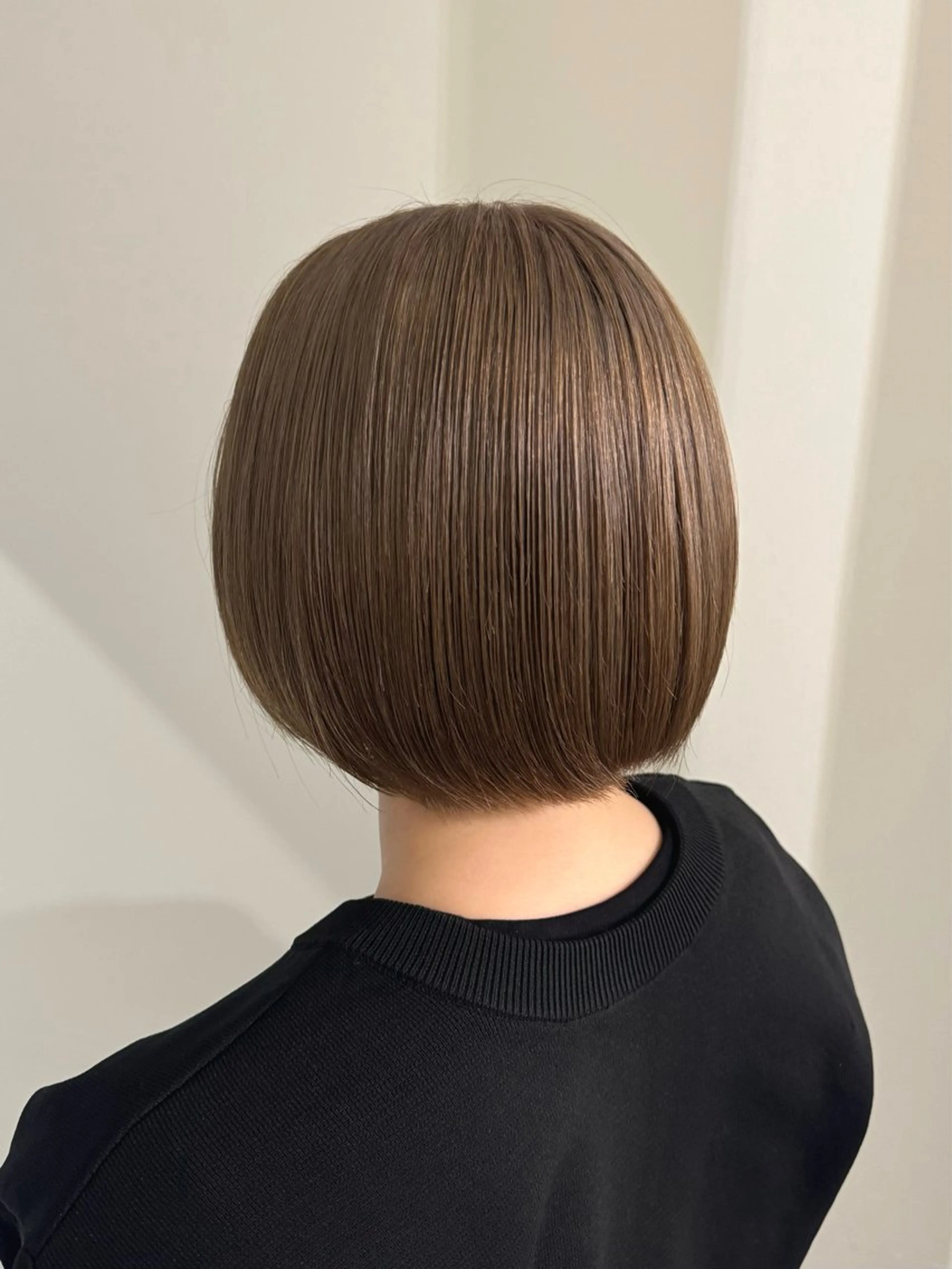 ミディアム カラー ヘアカラー 内沼 恵留菜のヘアスタイル