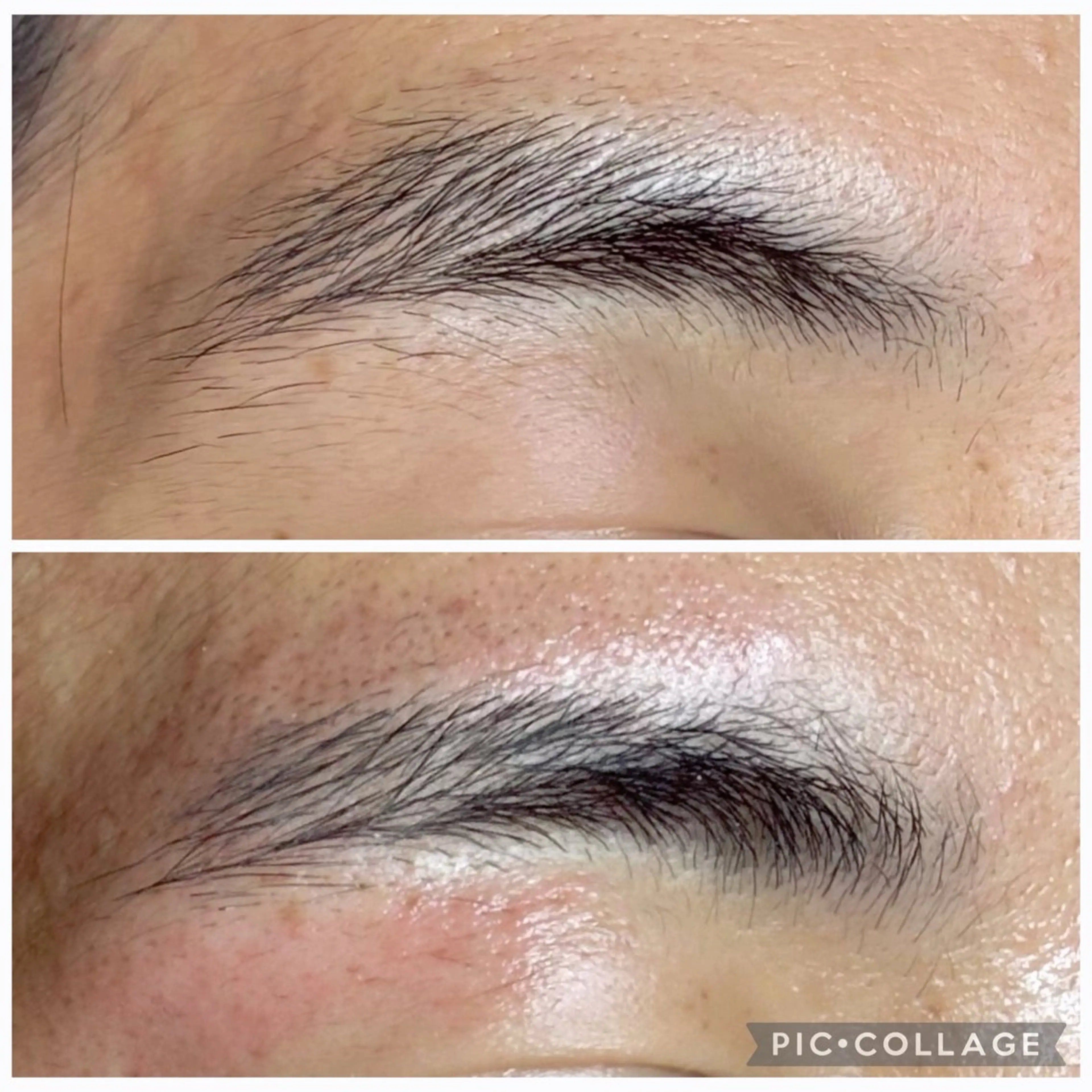 メンズ👨‍💼眉Wax➕スパ💆‍♀️余分な毛を整えて清潔感ある理想眉に仕上げます✨最後は快眠ヘッドスパ付きですっきりの写真