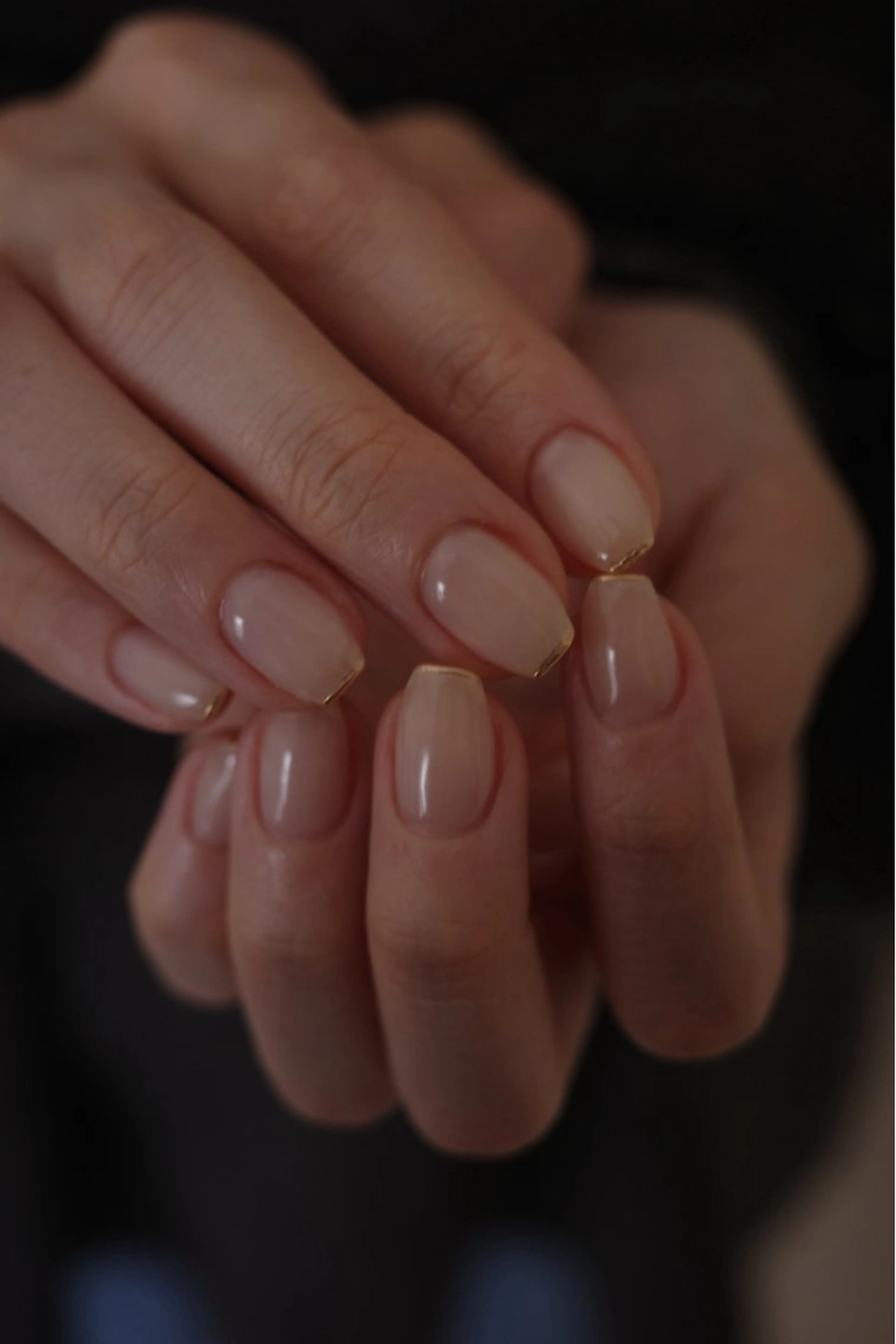 ネイル フレンチネイル ミラーネイル nnail Natsumiのネイルデザイン