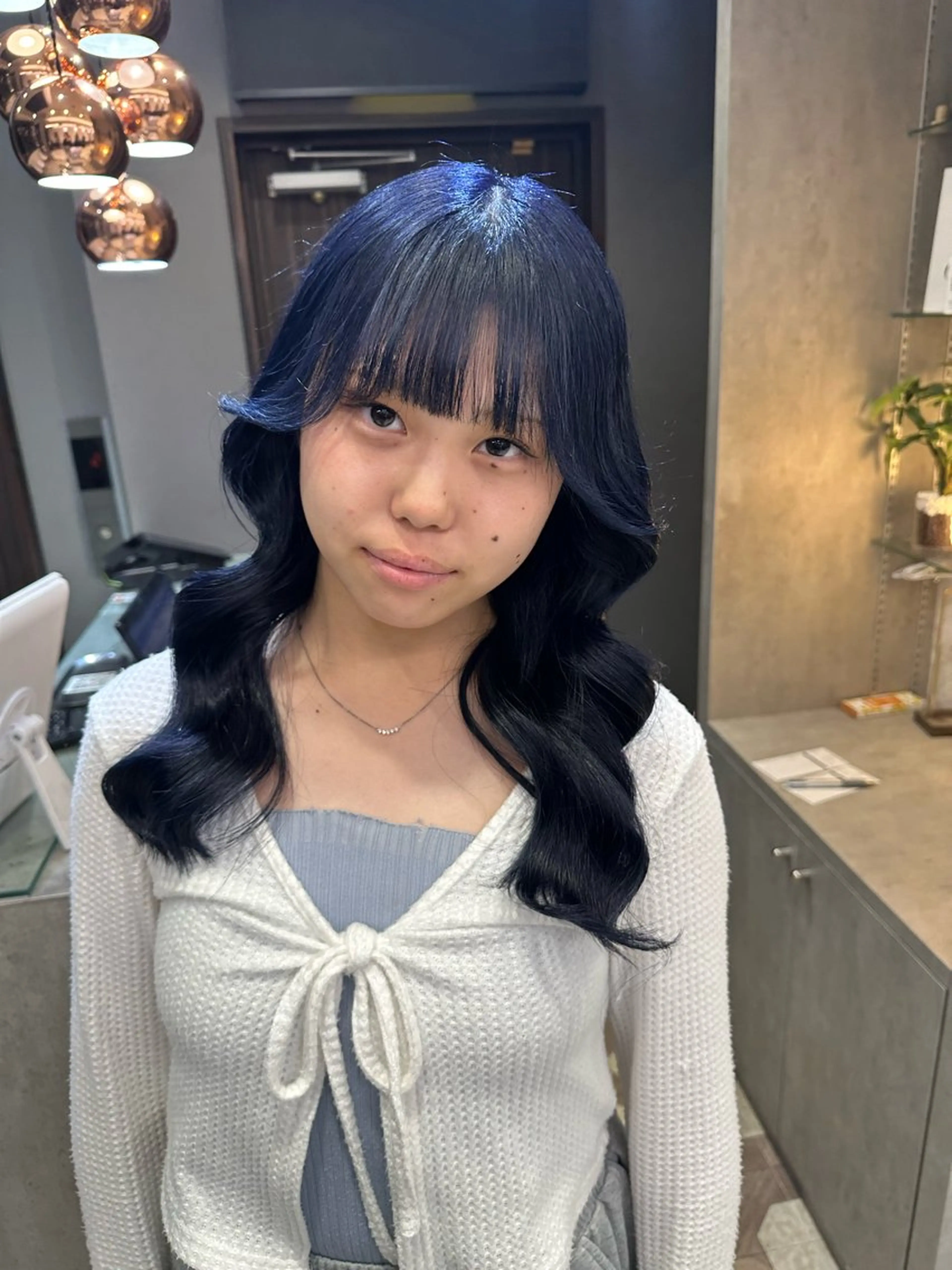 ロング カラー ヘアカラー AYAKASA 暖色カラー/レイヤーのヘアスタイル