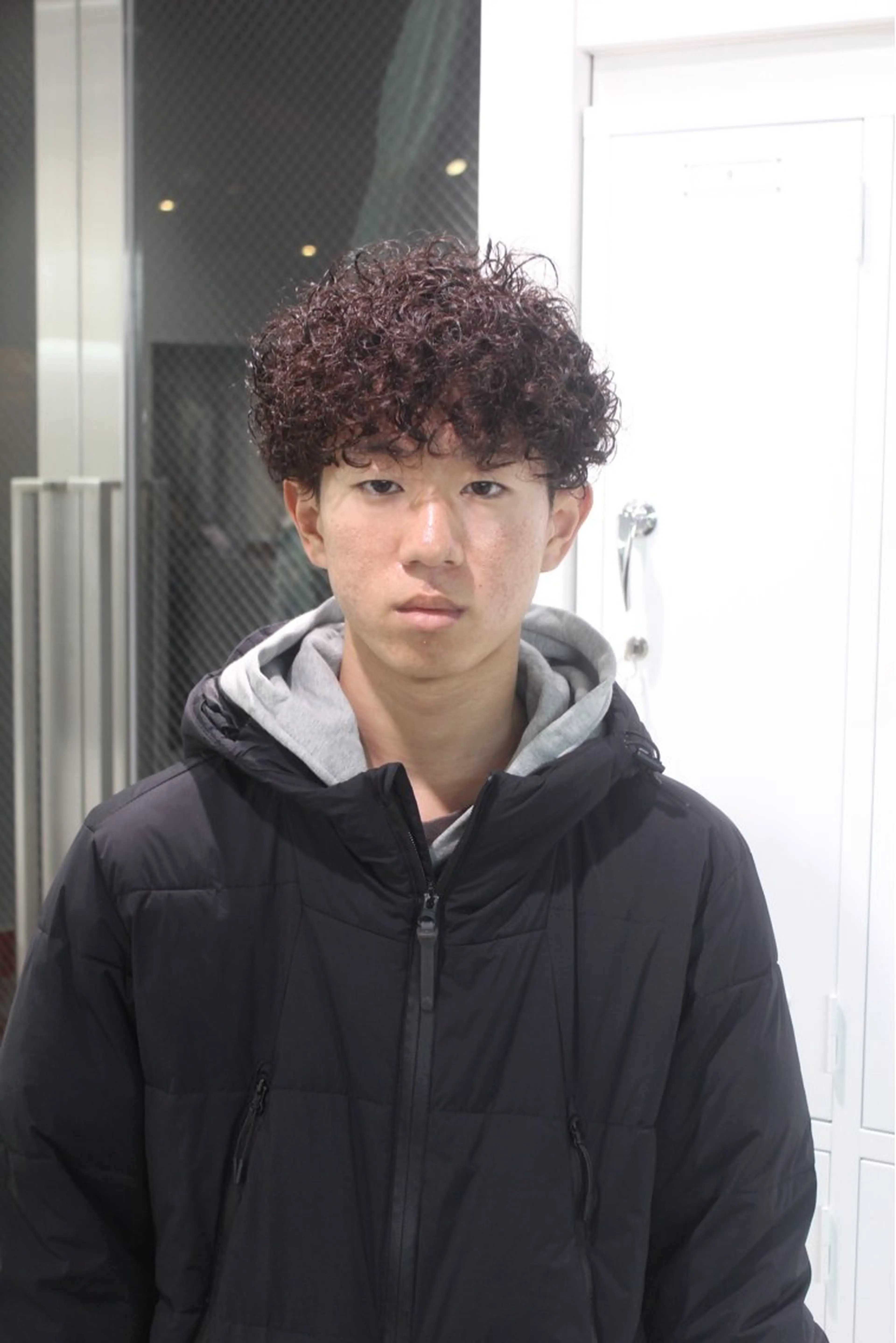 パーマ メンズ カット パーマ fifth天神メンズ パーマのプロ山口皓大のヘアスタイル