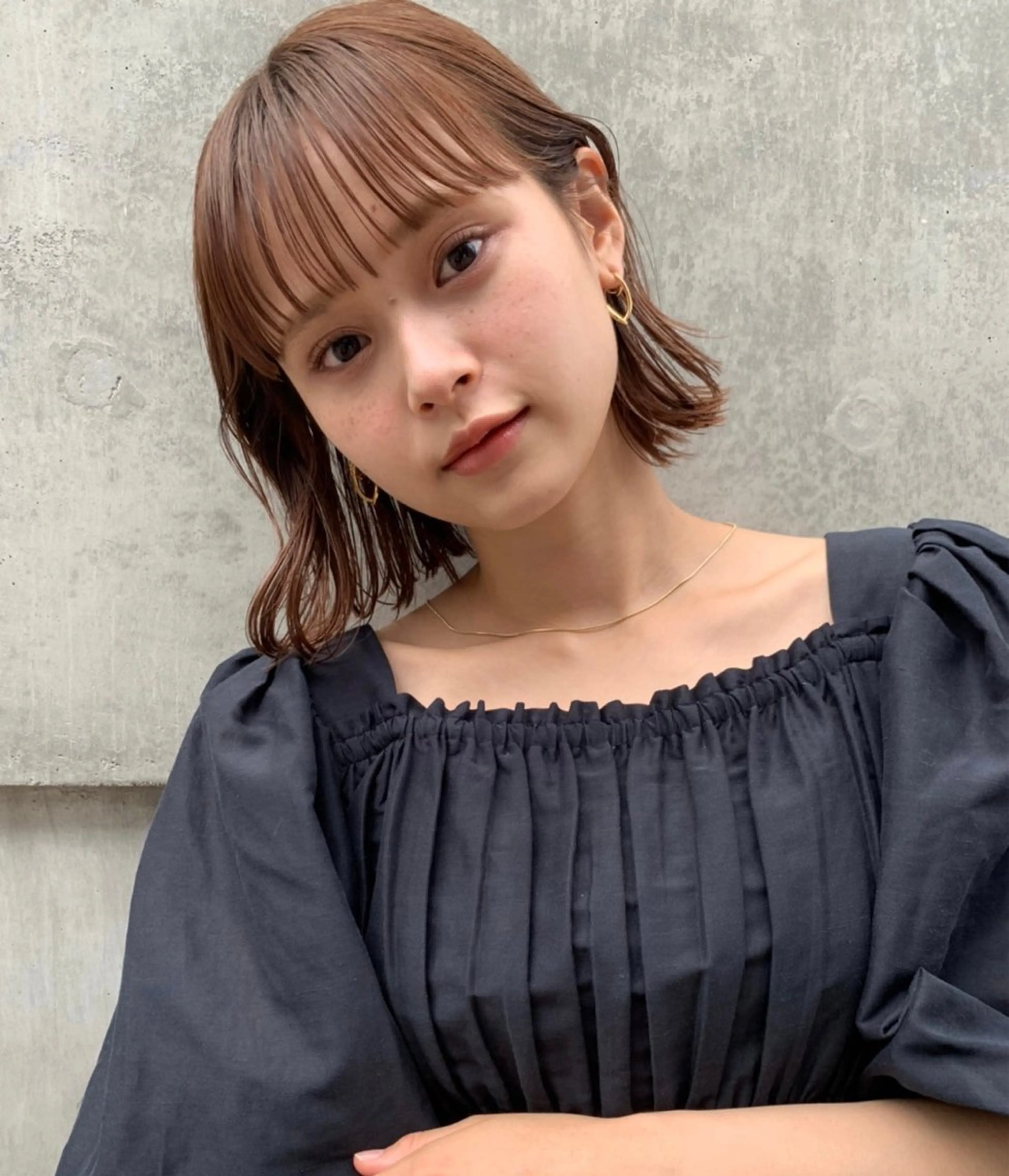ショート カラー ヘアアレンジ ANY大宮所属・モテ髪🐈‍⬛🌙 aMiのヘアスタイル