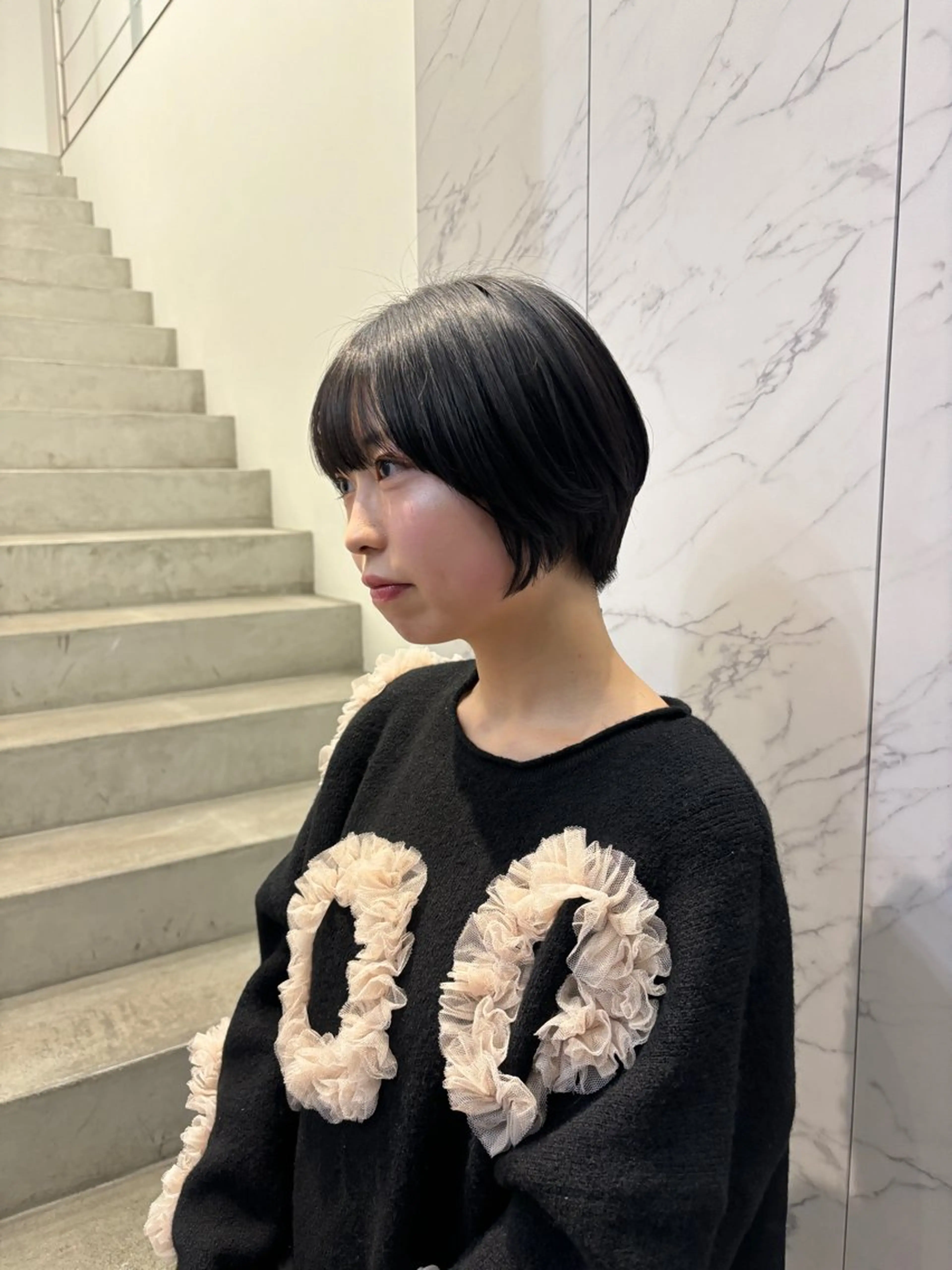 ショート ショートヘア miu /透明感カラーのヘアスタイル