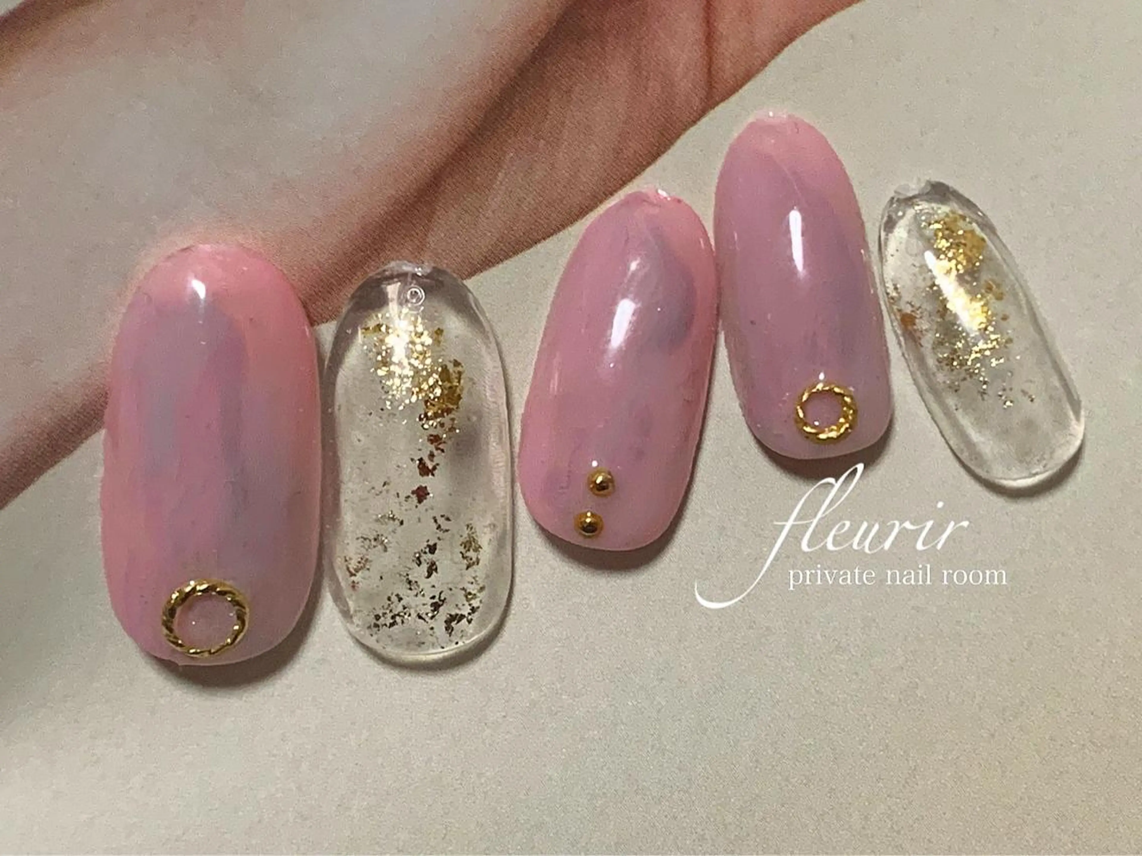 ネイル 長さ出し ジェルネイル ハードジェル ニュアンスネイル スカルプネイル フルリール 【プライベートサロンのネイルデザイン