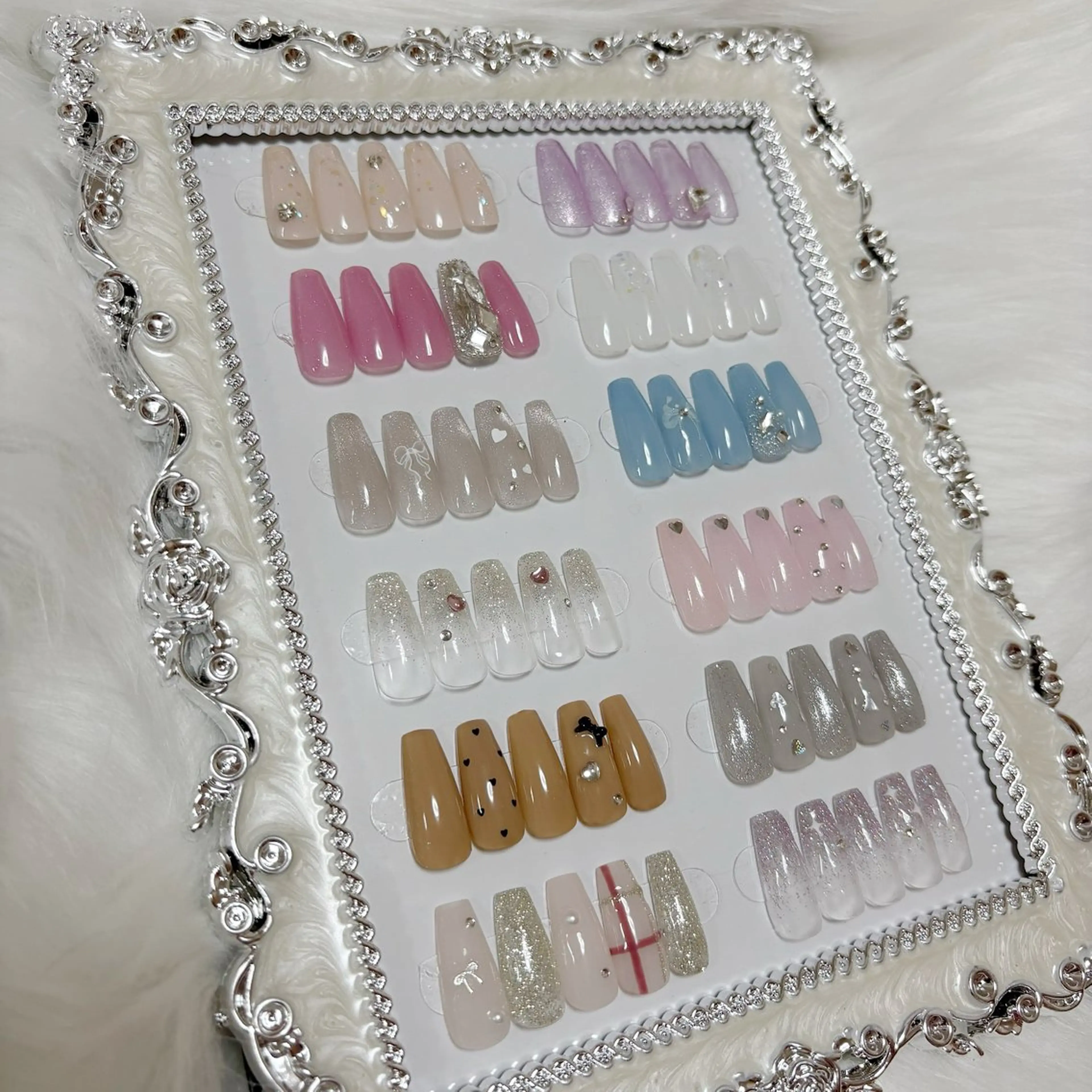 〈オフ込み〉🎀シンプルサンプルコース（カラーや配置の変更可能）の写真