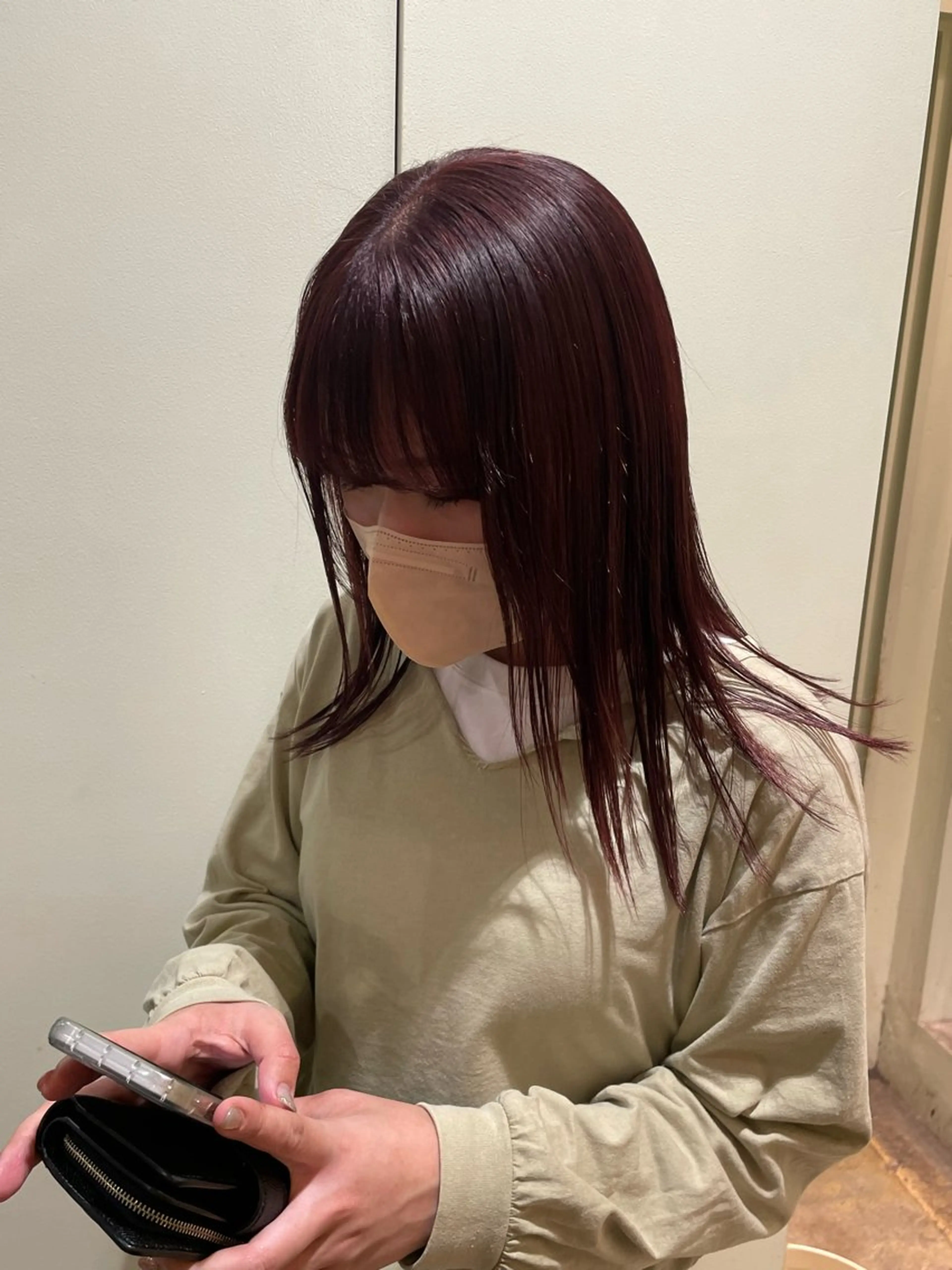 カラー ヘアカラー ピエドプール NINAのヘアスタイル