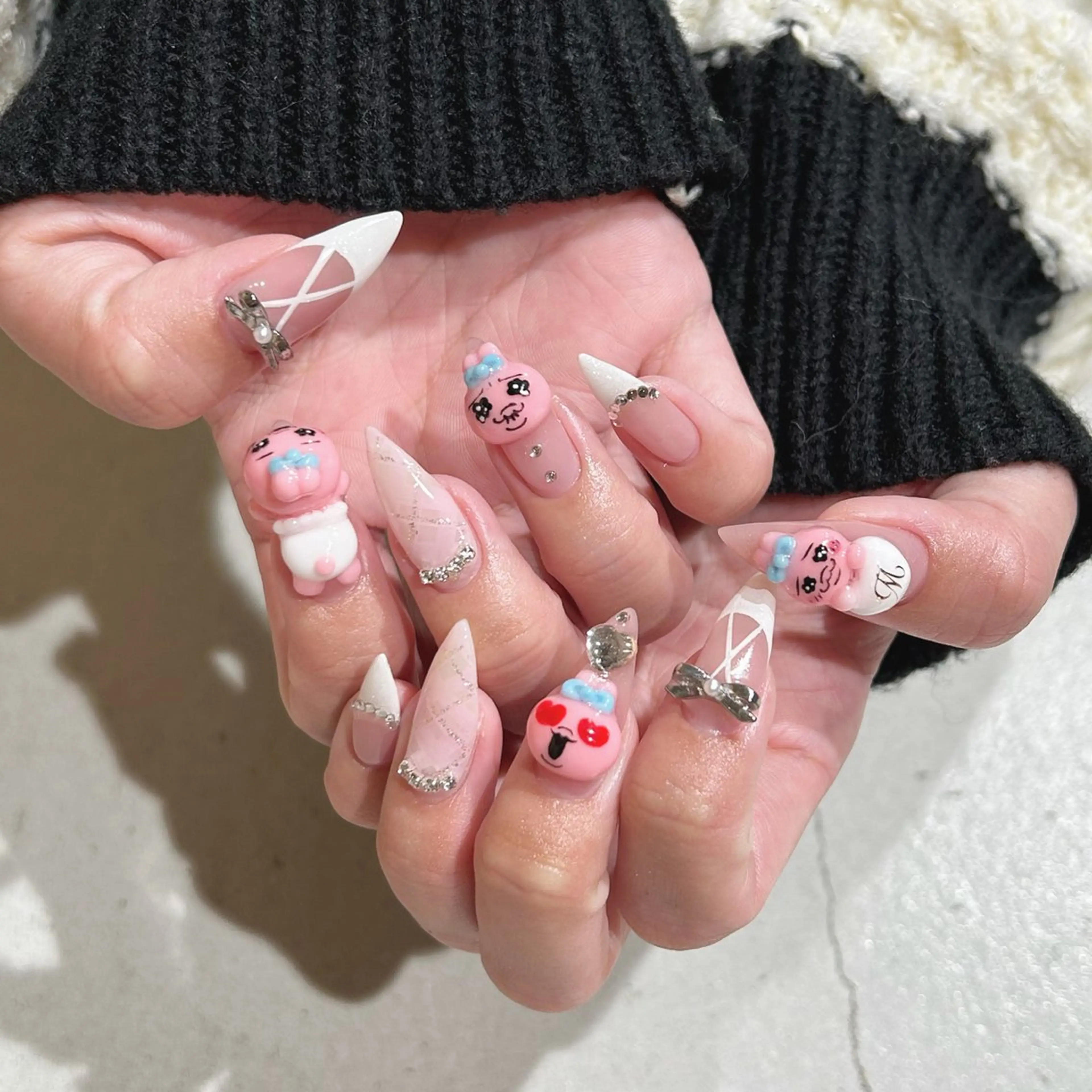 ロング zirnail所属・zir nail 💞KASUMIのネイルデザイン