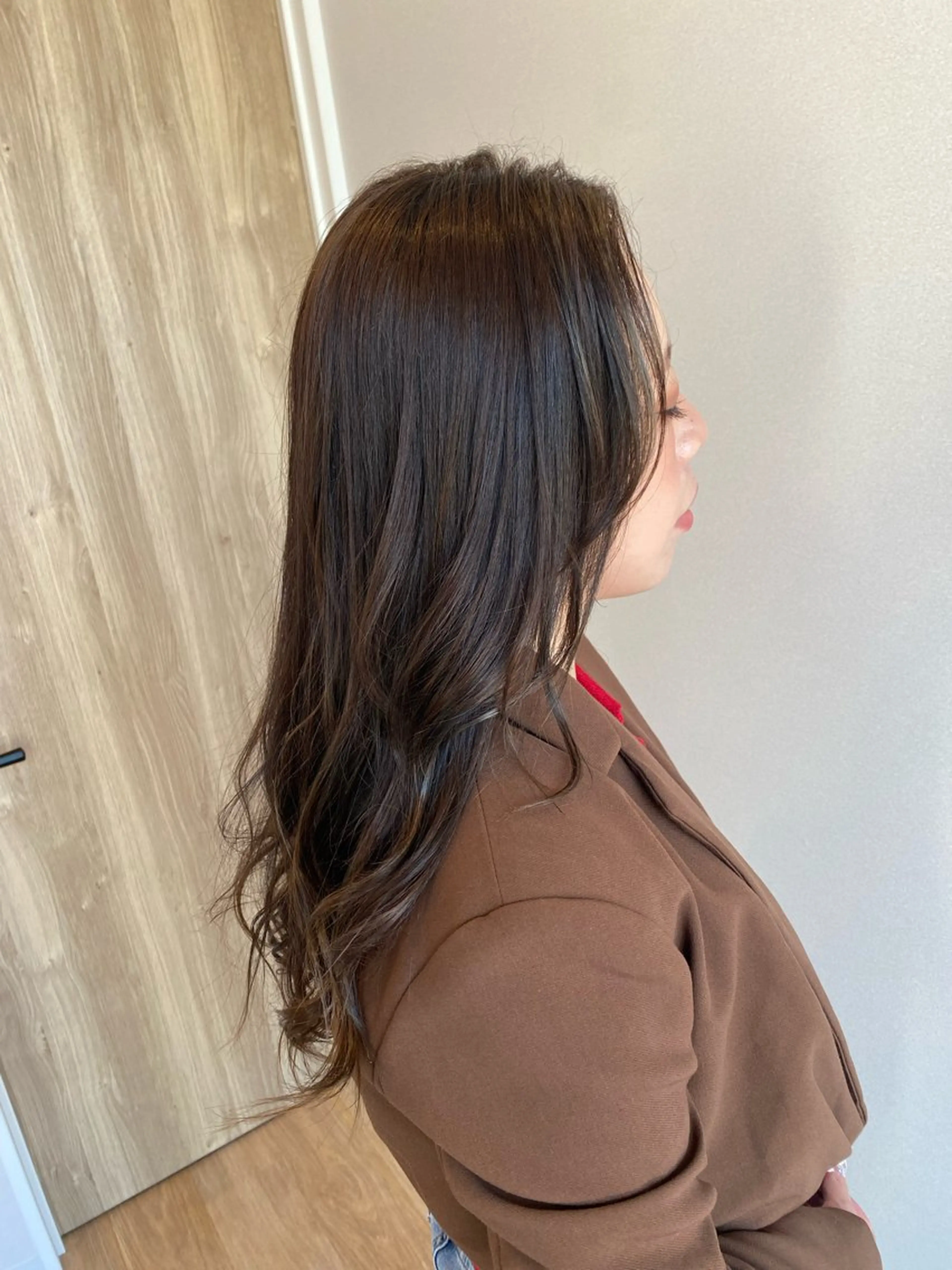 セミロング カラー カット ヘアカラー ＥＮ所属・head spa ENのヘアスタイル