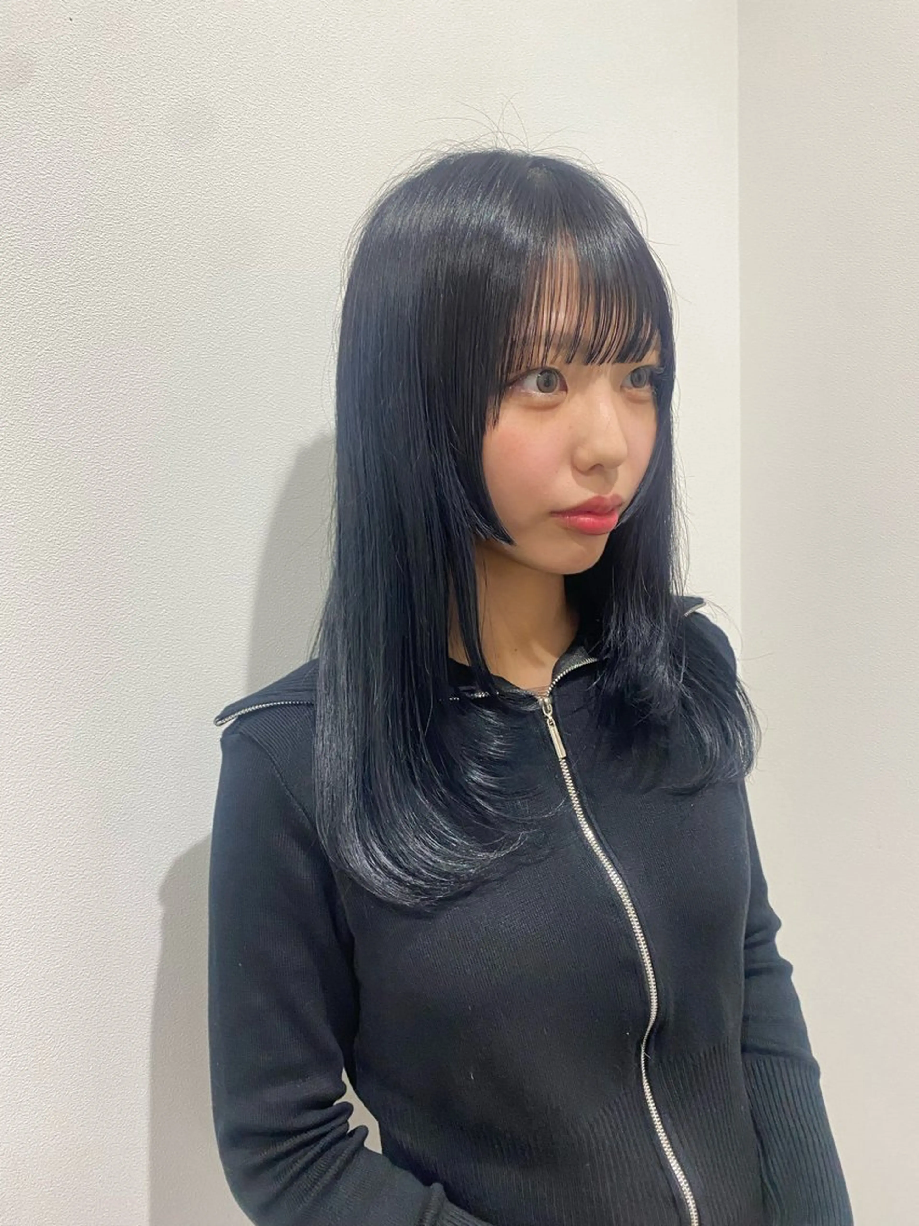 ロング 姫カット レイヤーカット イシザワ ユミのヘアスタイル