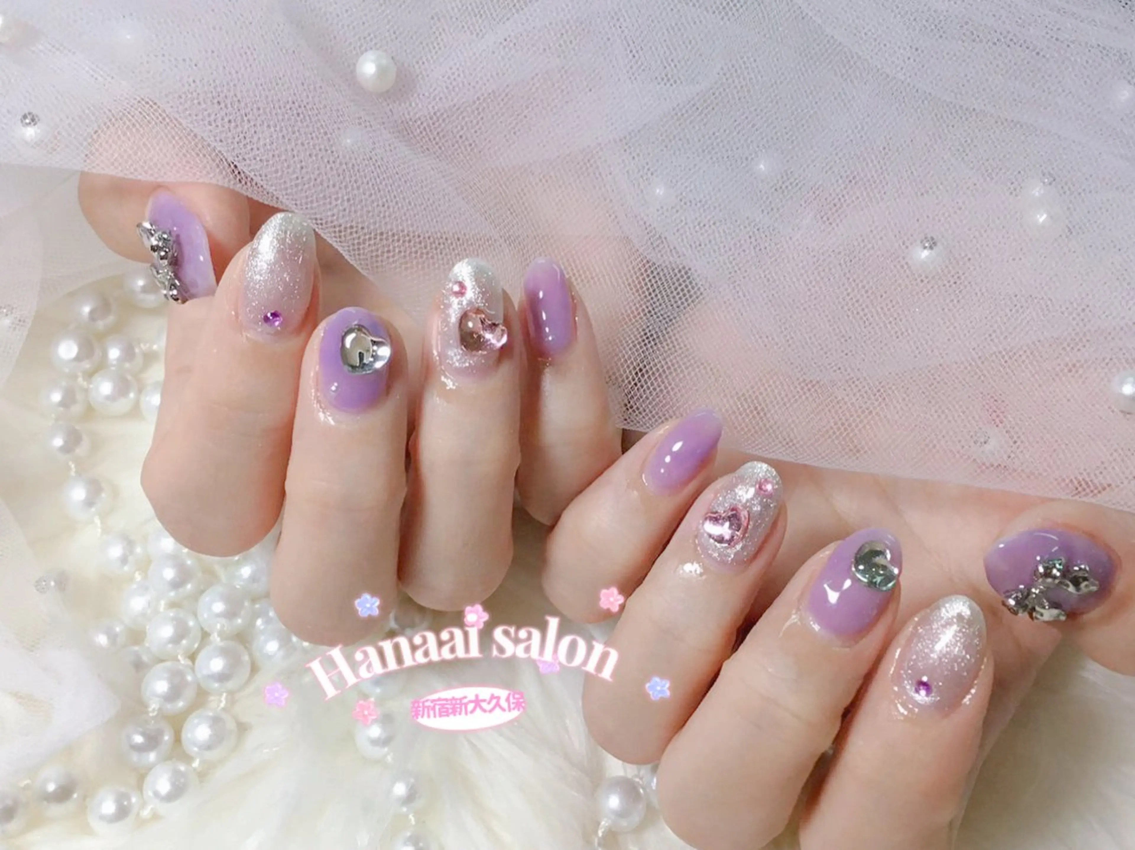 ネイル ハンドネイル Hanaai Salon新宿店のネイルデザイン
