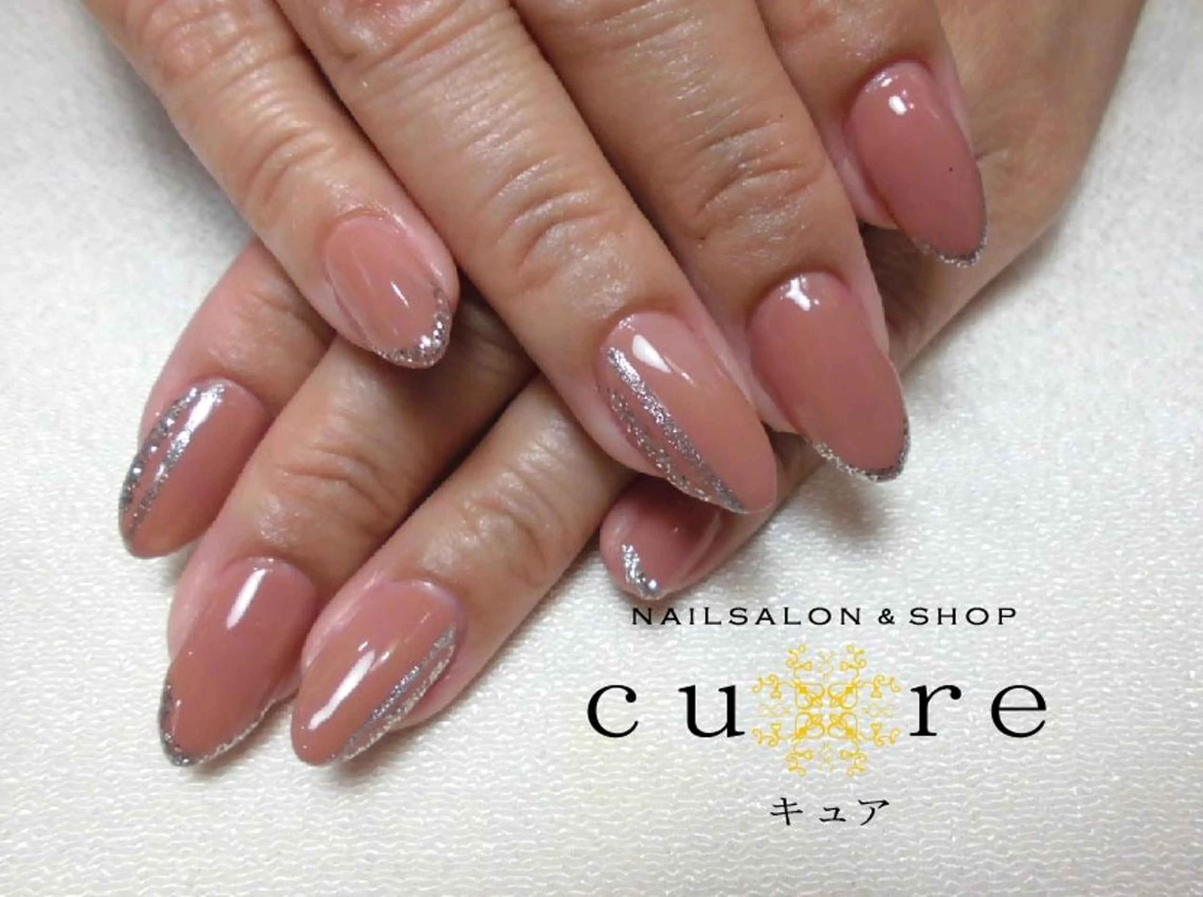 ネイル ワンカラーネイル シンプルネイル ネイルサロン Cureのネイルデザイン