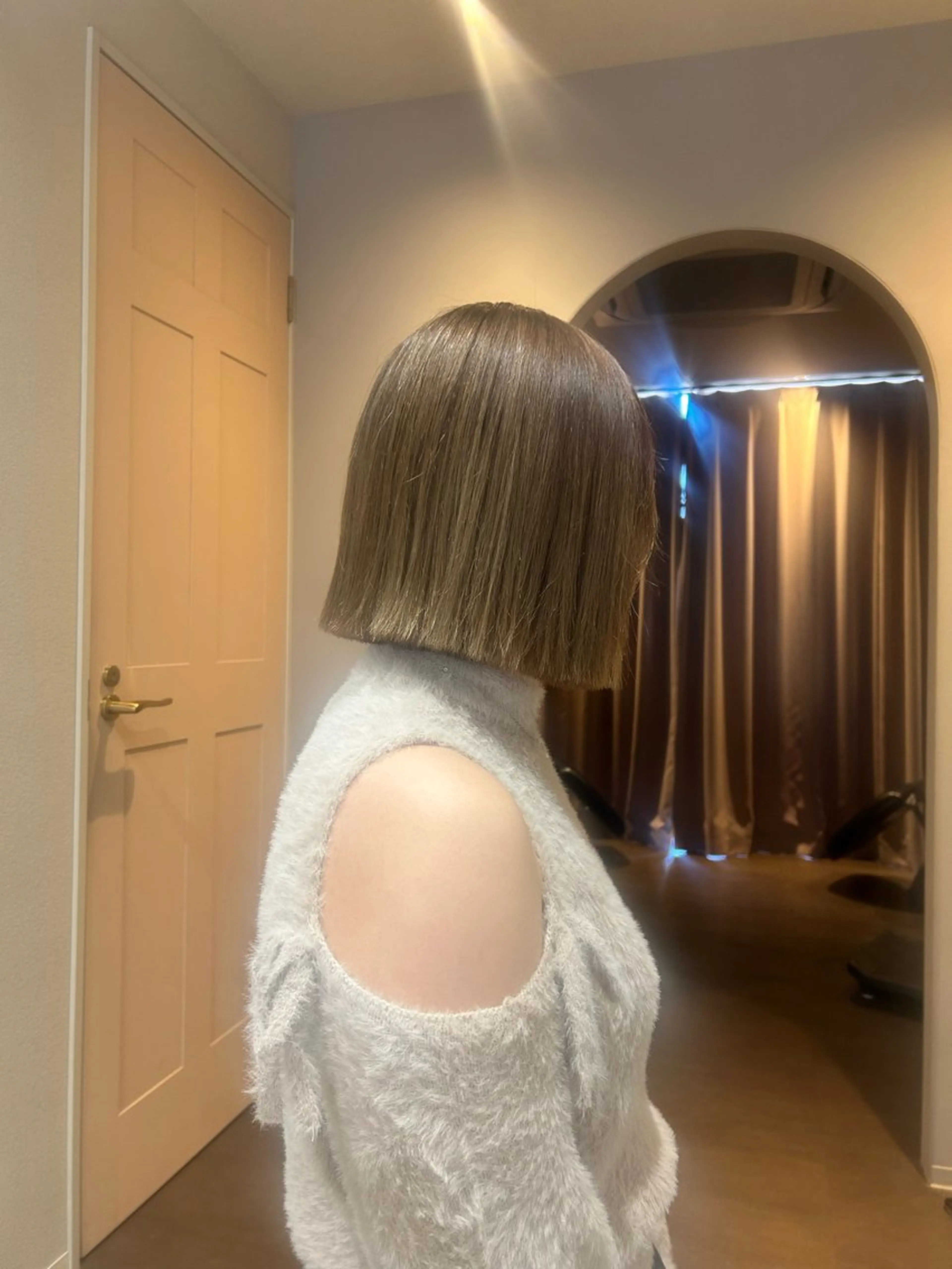 ショート ヘアカラー 色素薄めカラー o___mioのヘアスタイル