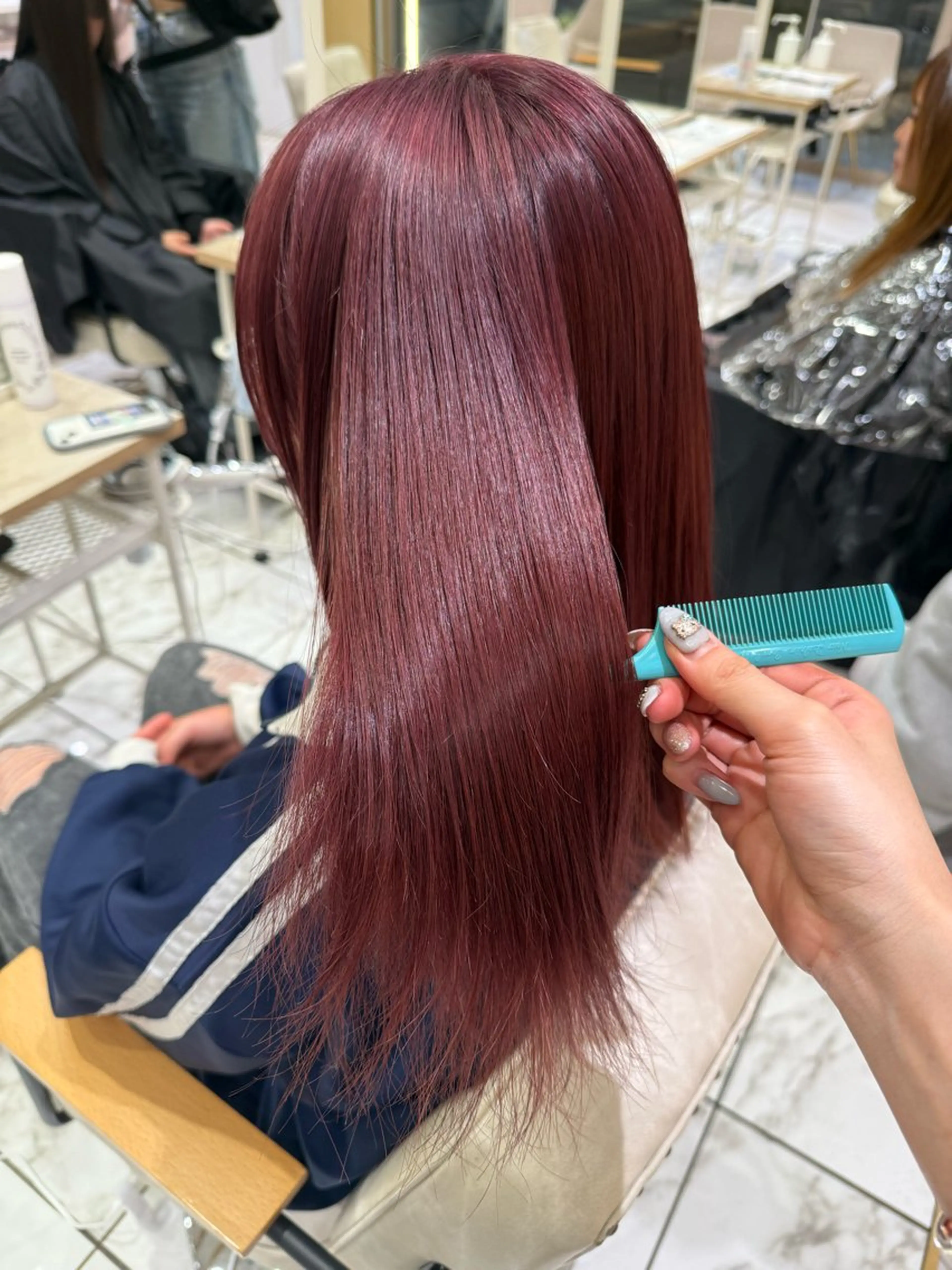 カラー ヘアカラー トリートメント 似合わせNo.1/ sᴀᴋᴜʀᴀ🌸のヘアスタイル