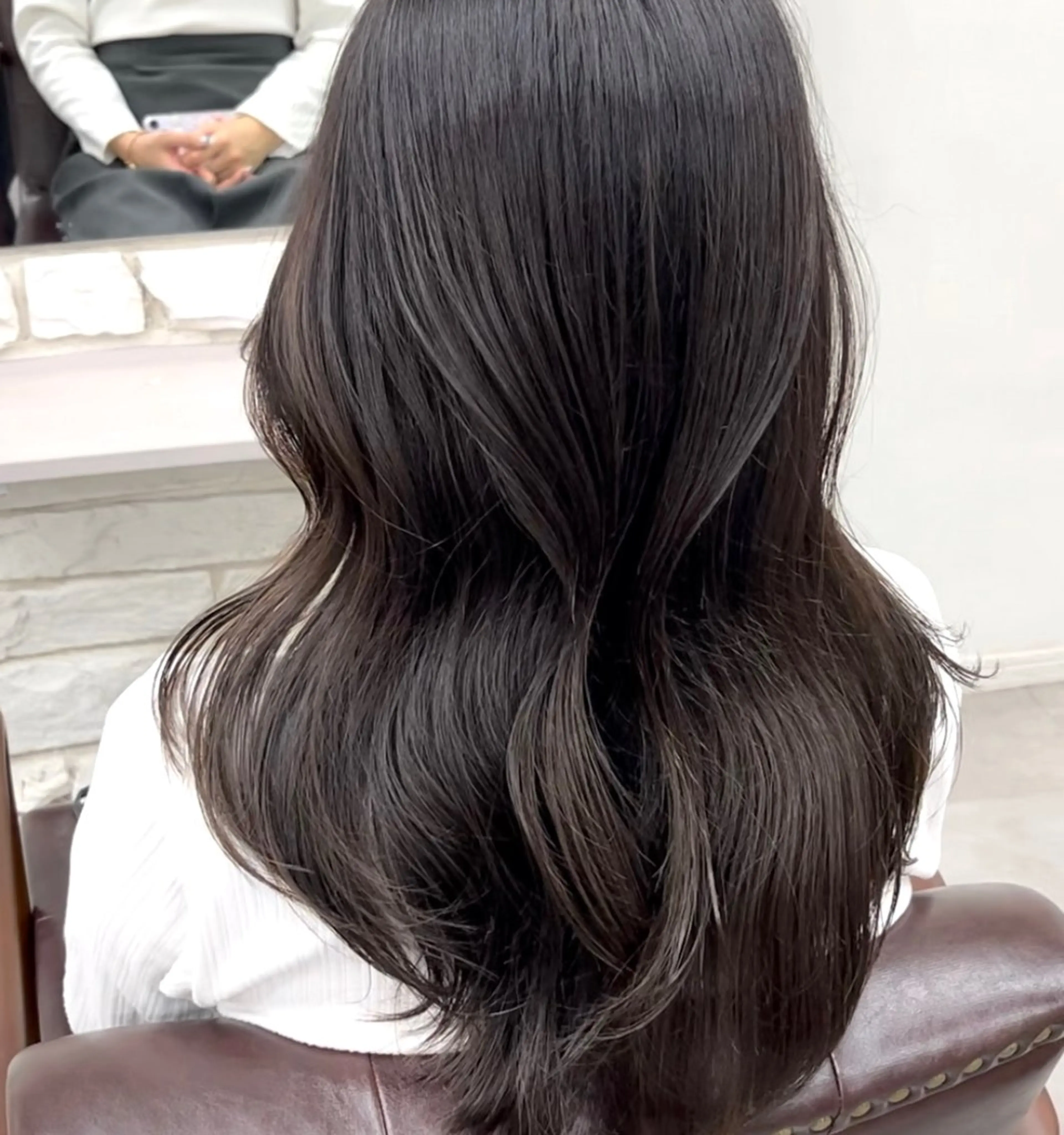 ロング 韓国風ヘア 天王寺髪質改善なら よしみさん✨のヘアスタイル