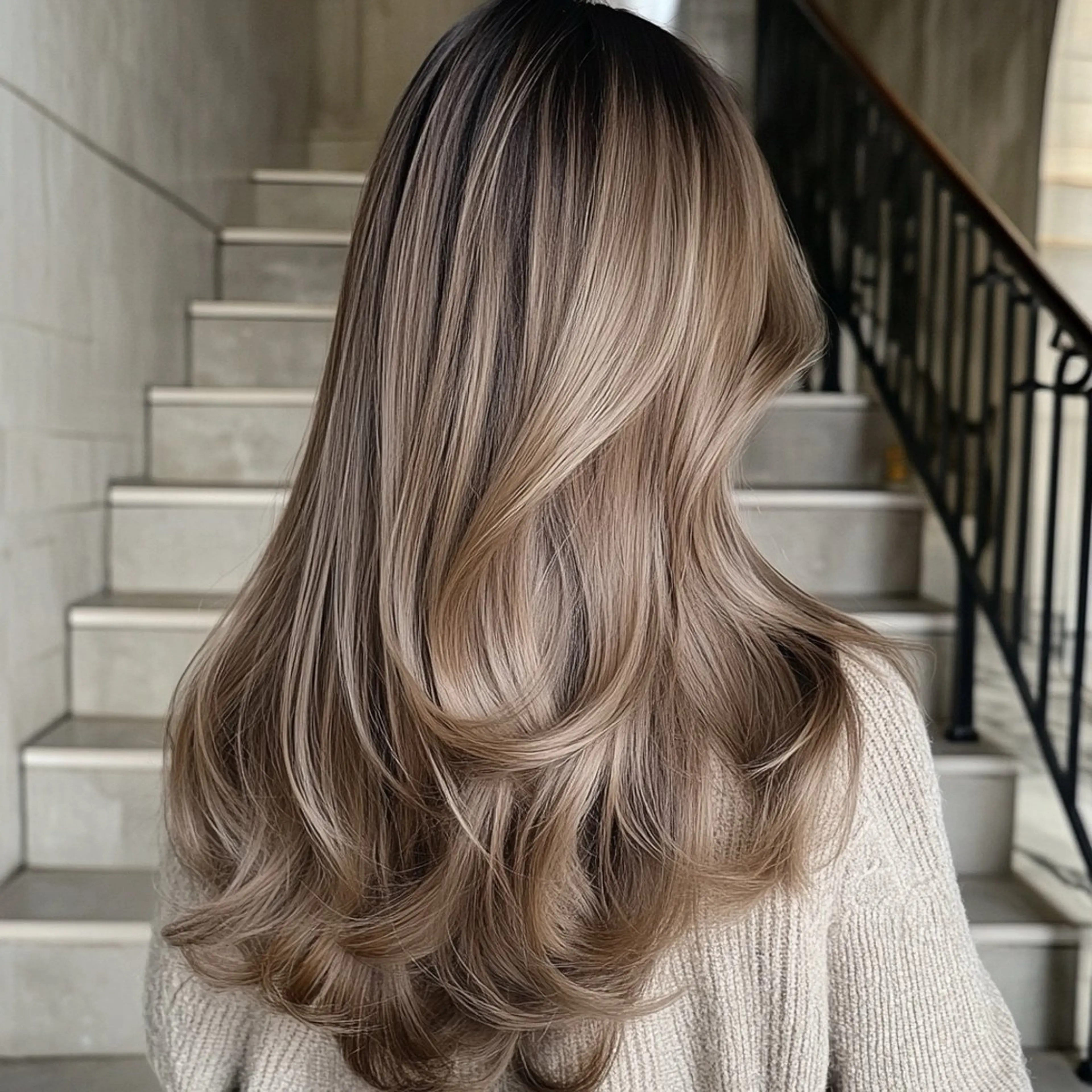 セミロング カラー カット ヘアカラー トリートメント 池袋/ダブルカラー GLADGE🩵のヘアスタイル