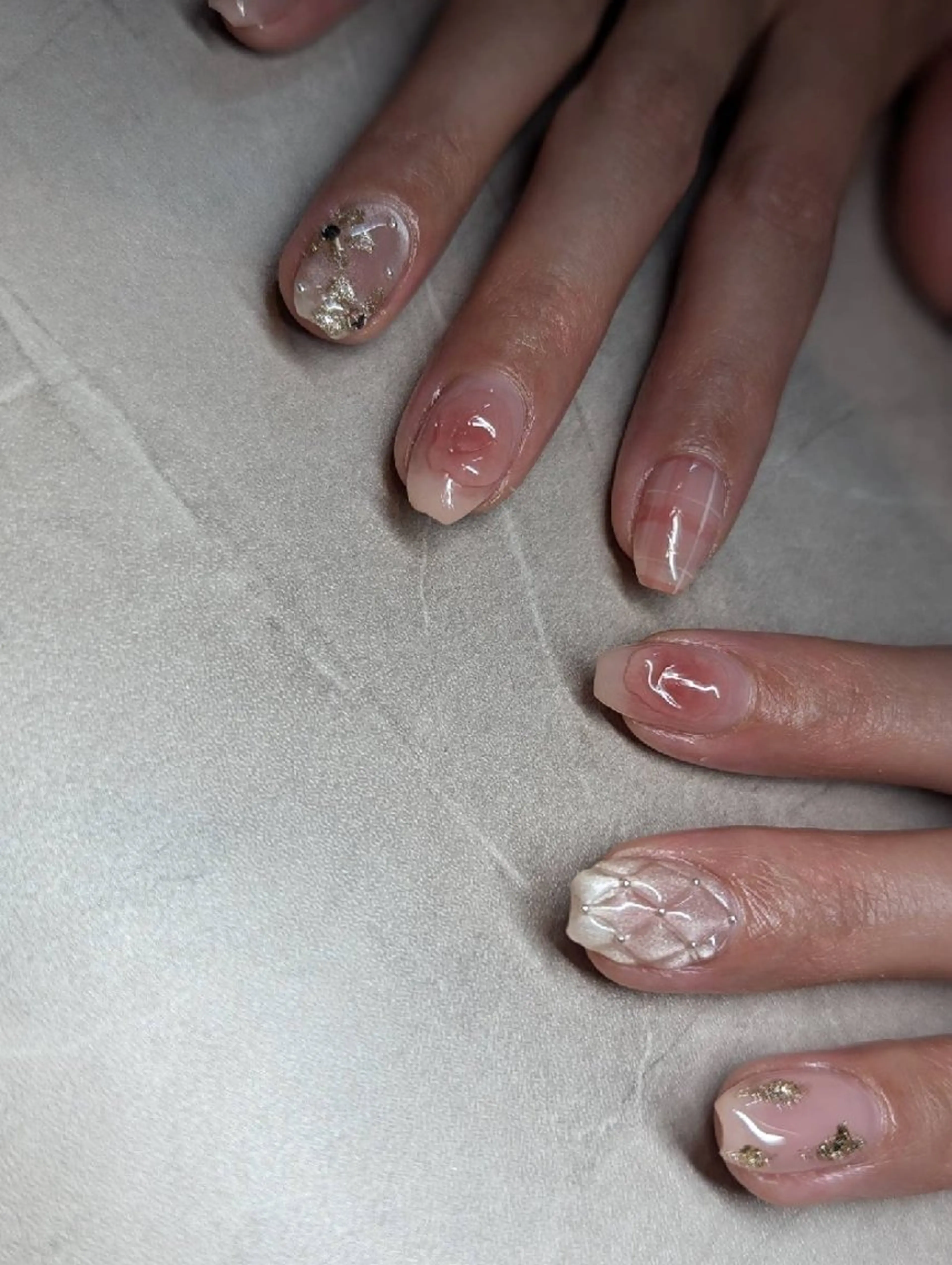 ネイル ハンドネイル Nailsalon BEeR。のネイルデザイン