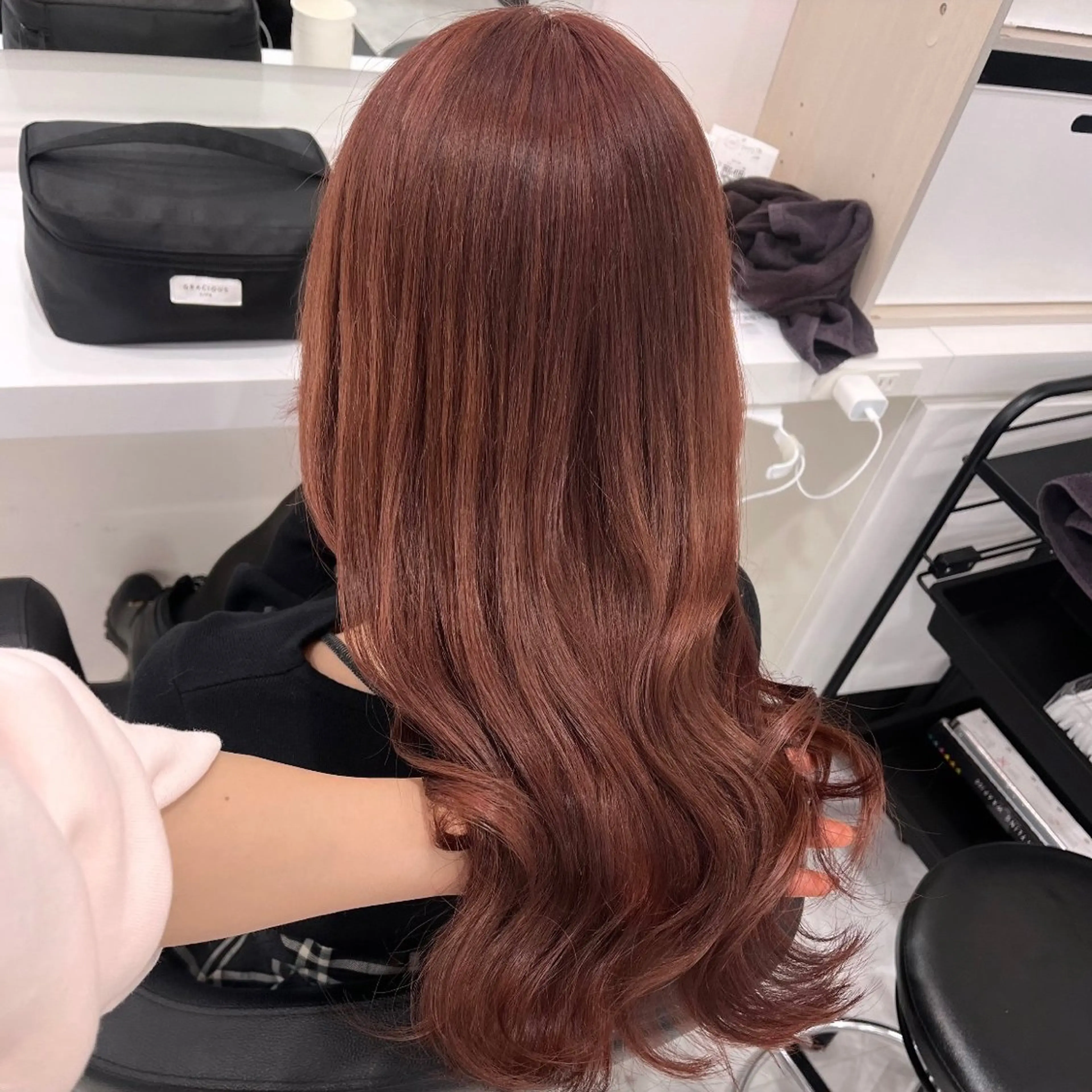 🎀🍉 期間限定SALE 🍉🎀大人気ケアブリーチダブルカラー➕うる艶髪質改善トリートメント🥣♡の写真