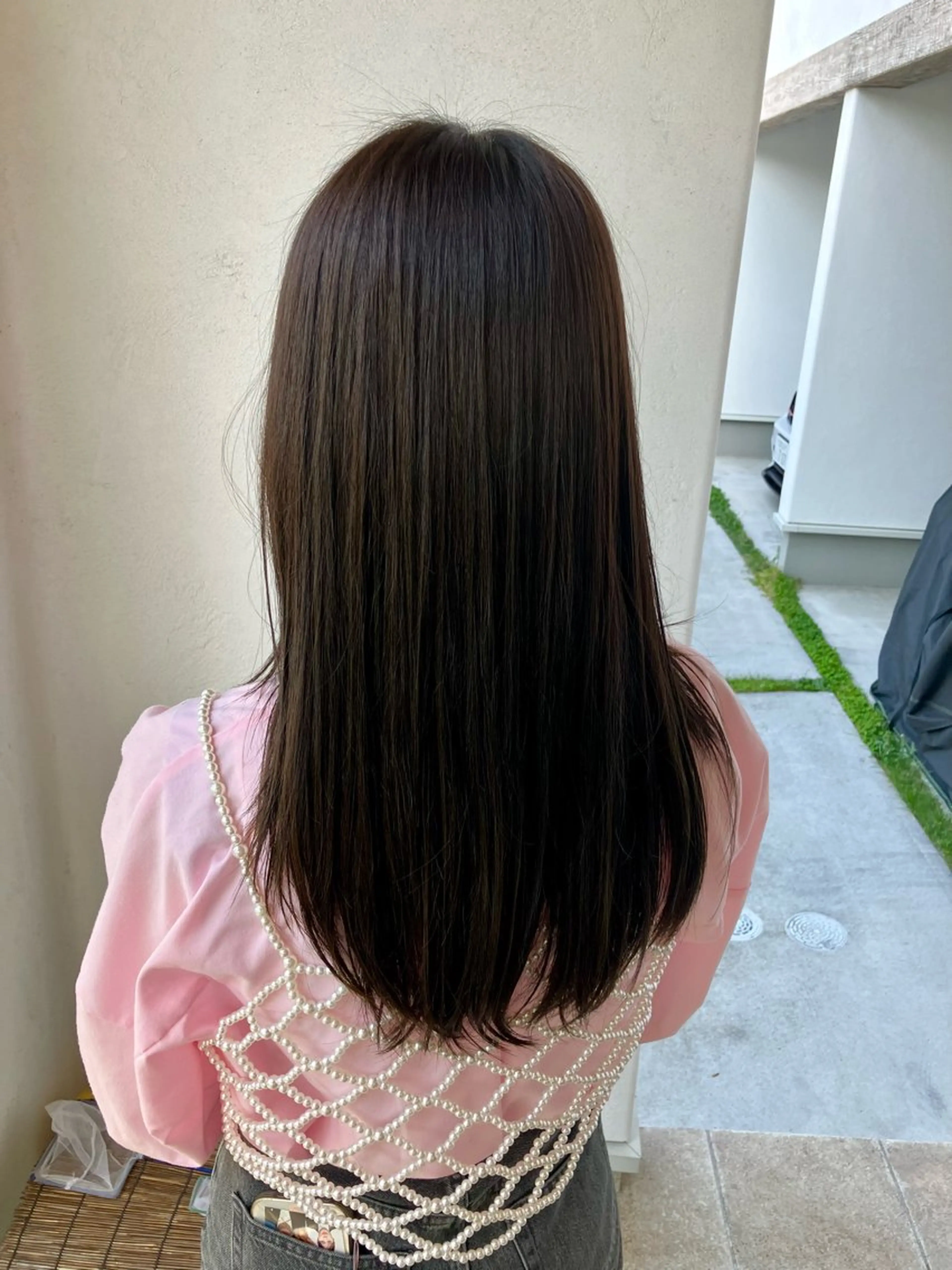 ロング 清水 美香のヘアスタイル