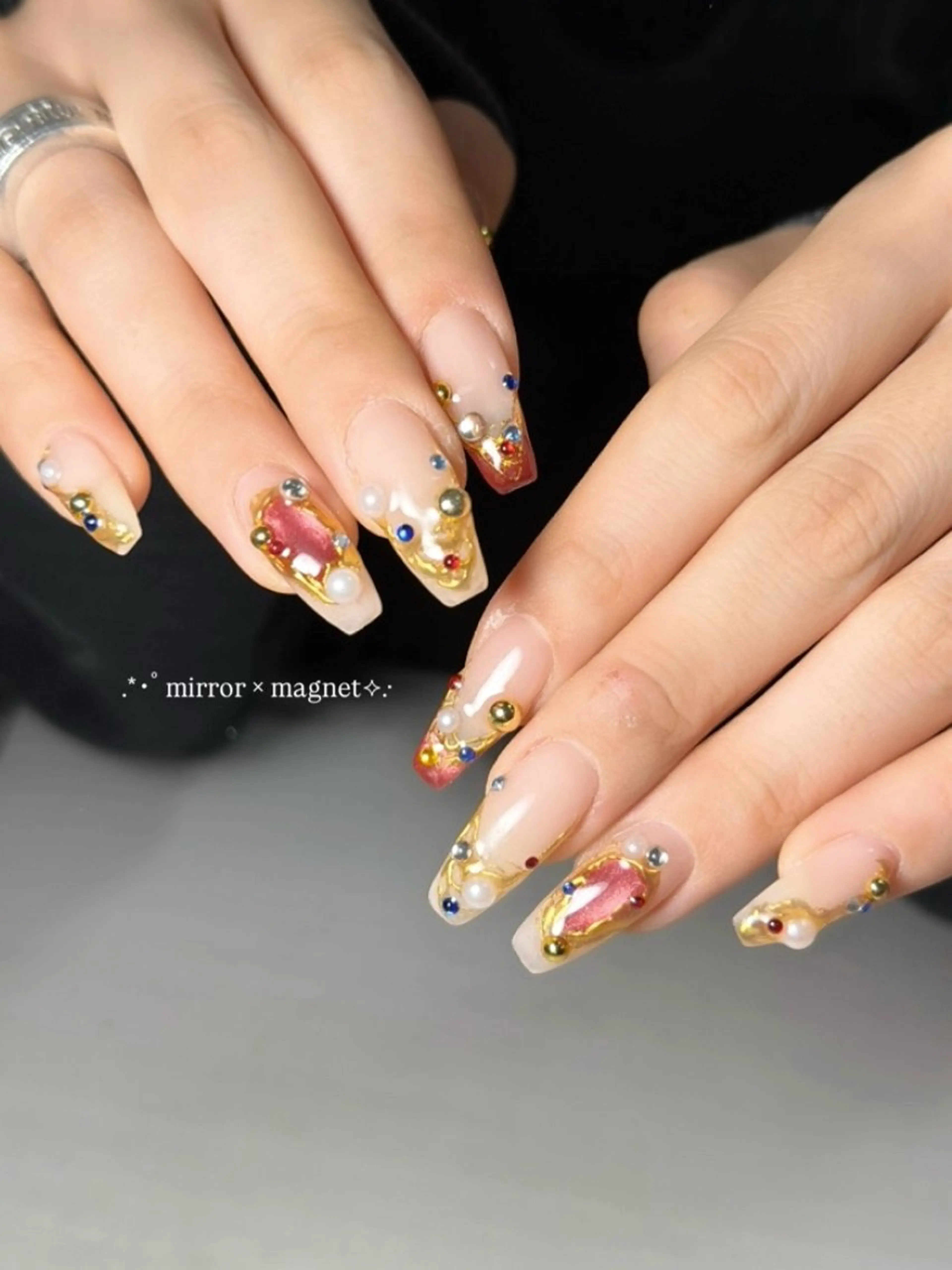 ネイル ハンドネイル 【Yappy🌈】 💖P-tanaのネイルデザイン