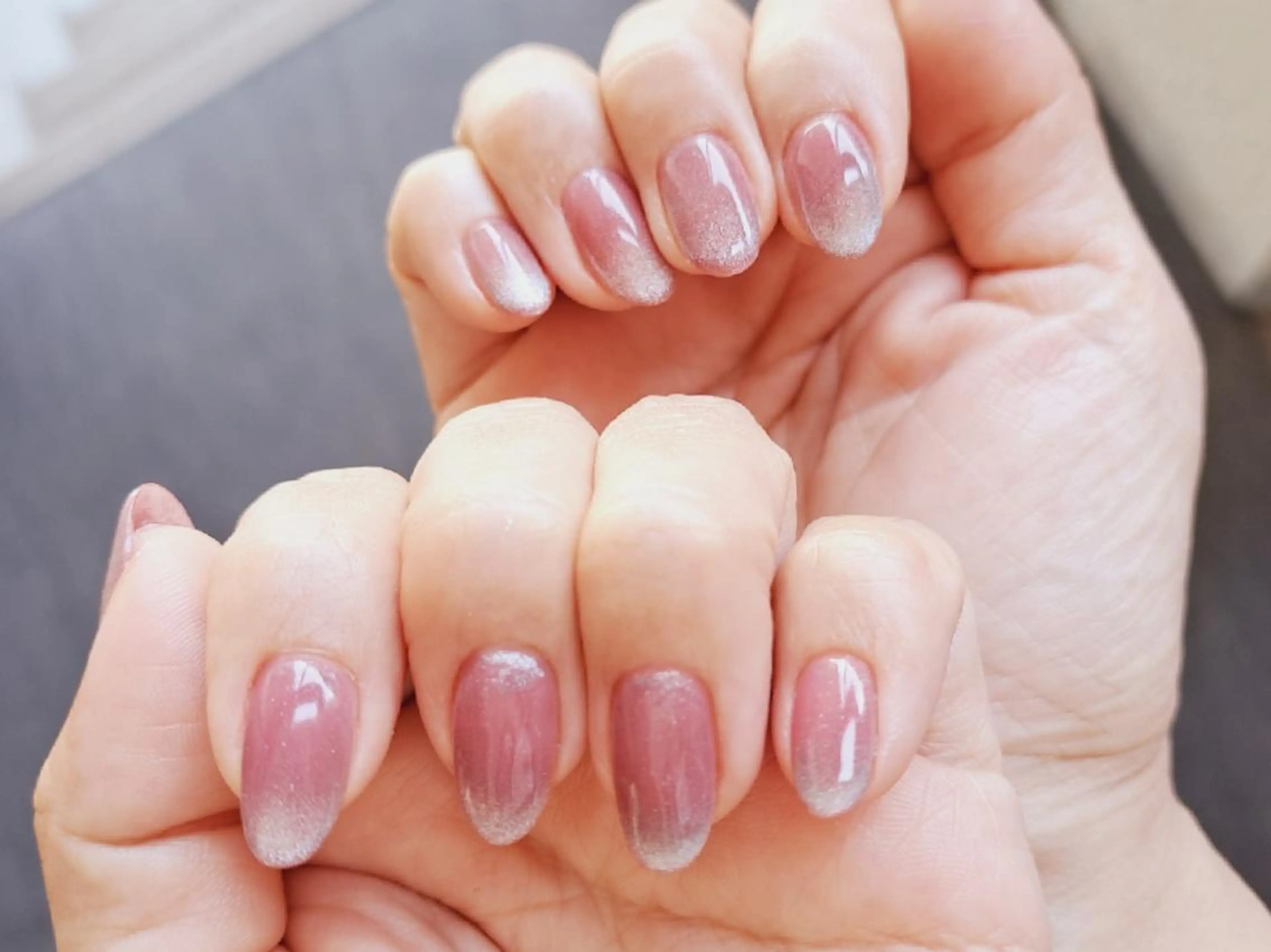 ネイル グラデーション マグネットネイル ハンドネイル フットネイル Lupinus所属・Lupinus ルピナスのネイルデザイン