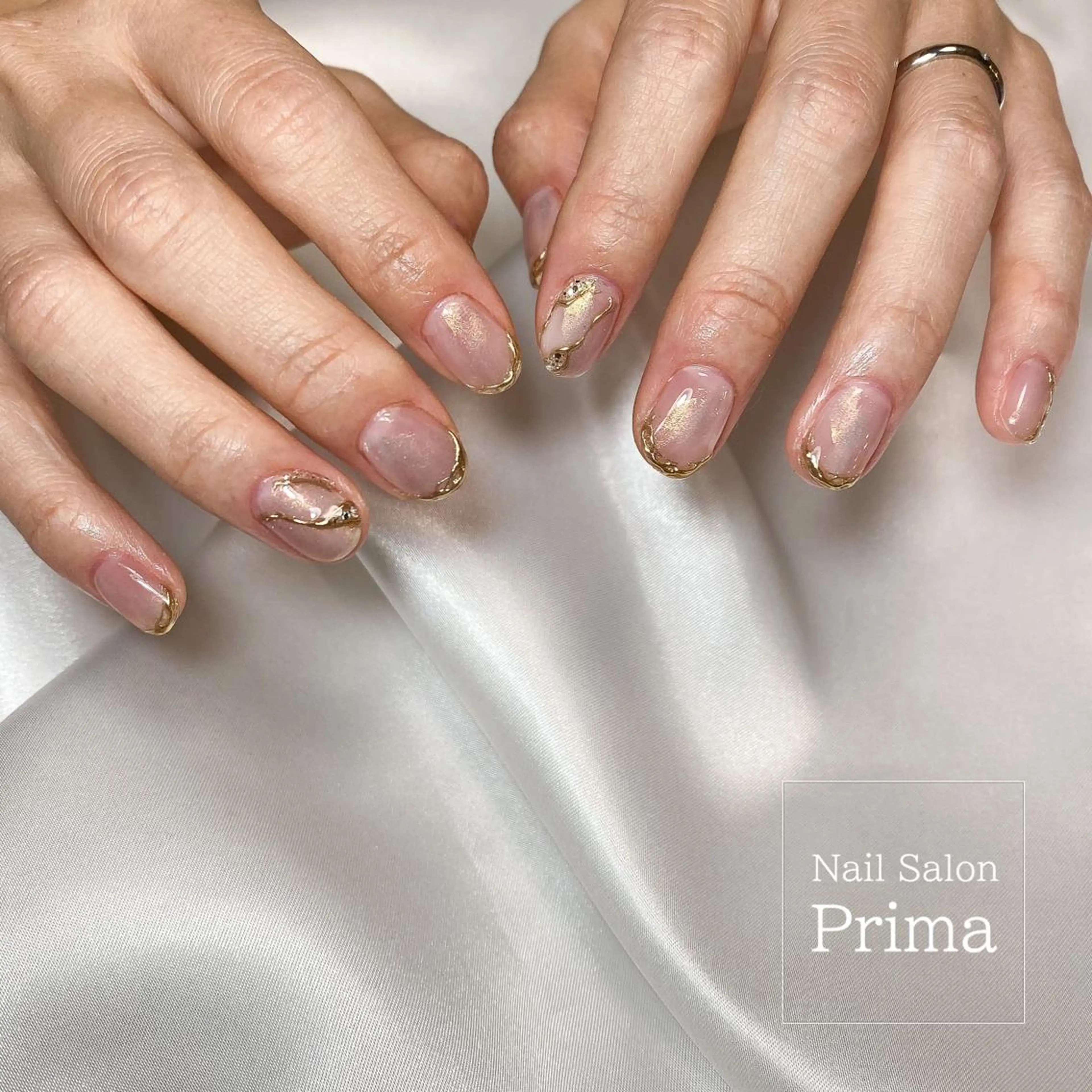 ミディアム ネイル SalonPrima Nail & Eyeのネイルデザイン