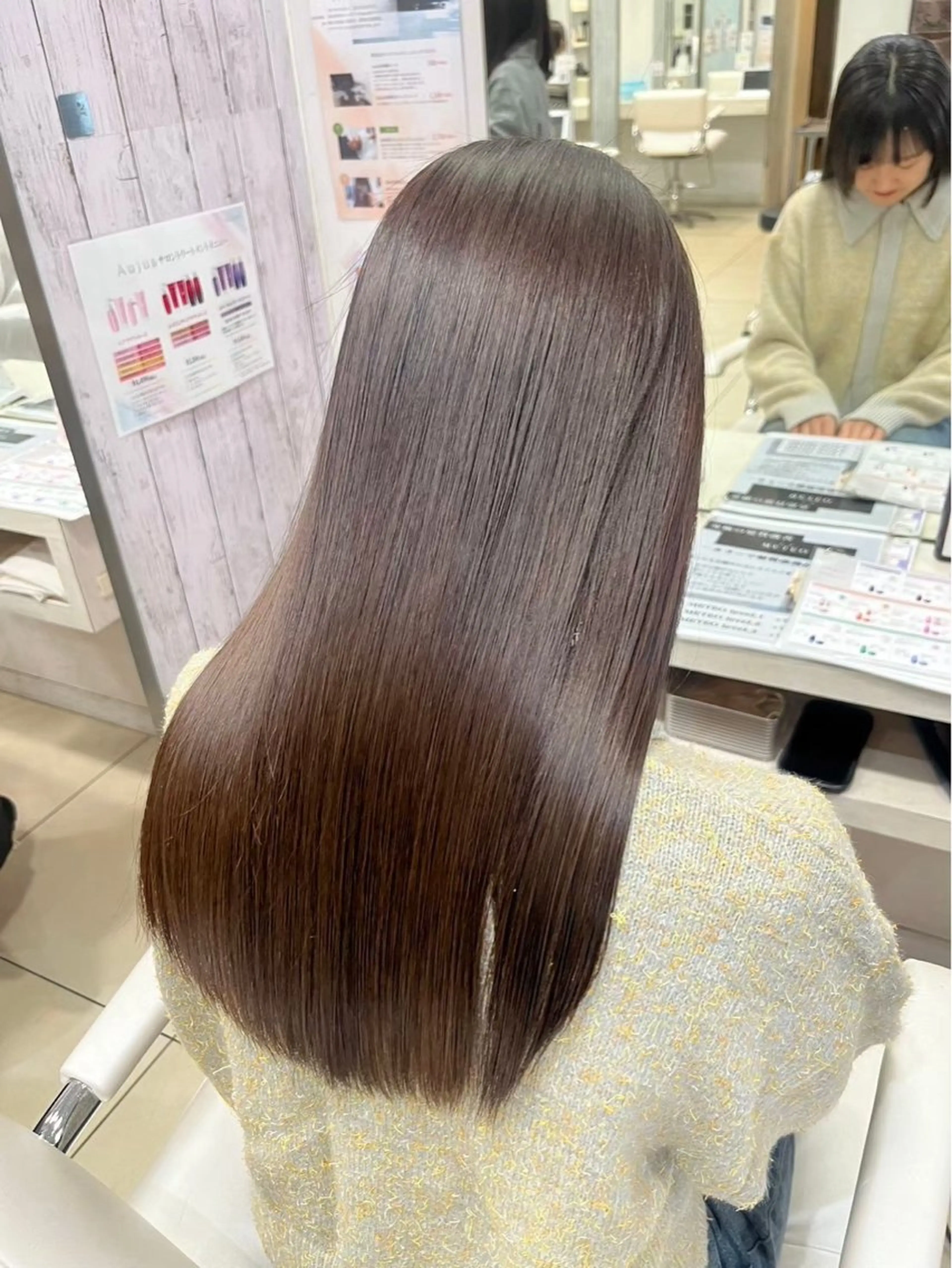 ロング トリートメント まとまらない髪に🌼 髪質改善｜長島 彩瑛のヘアスタイル