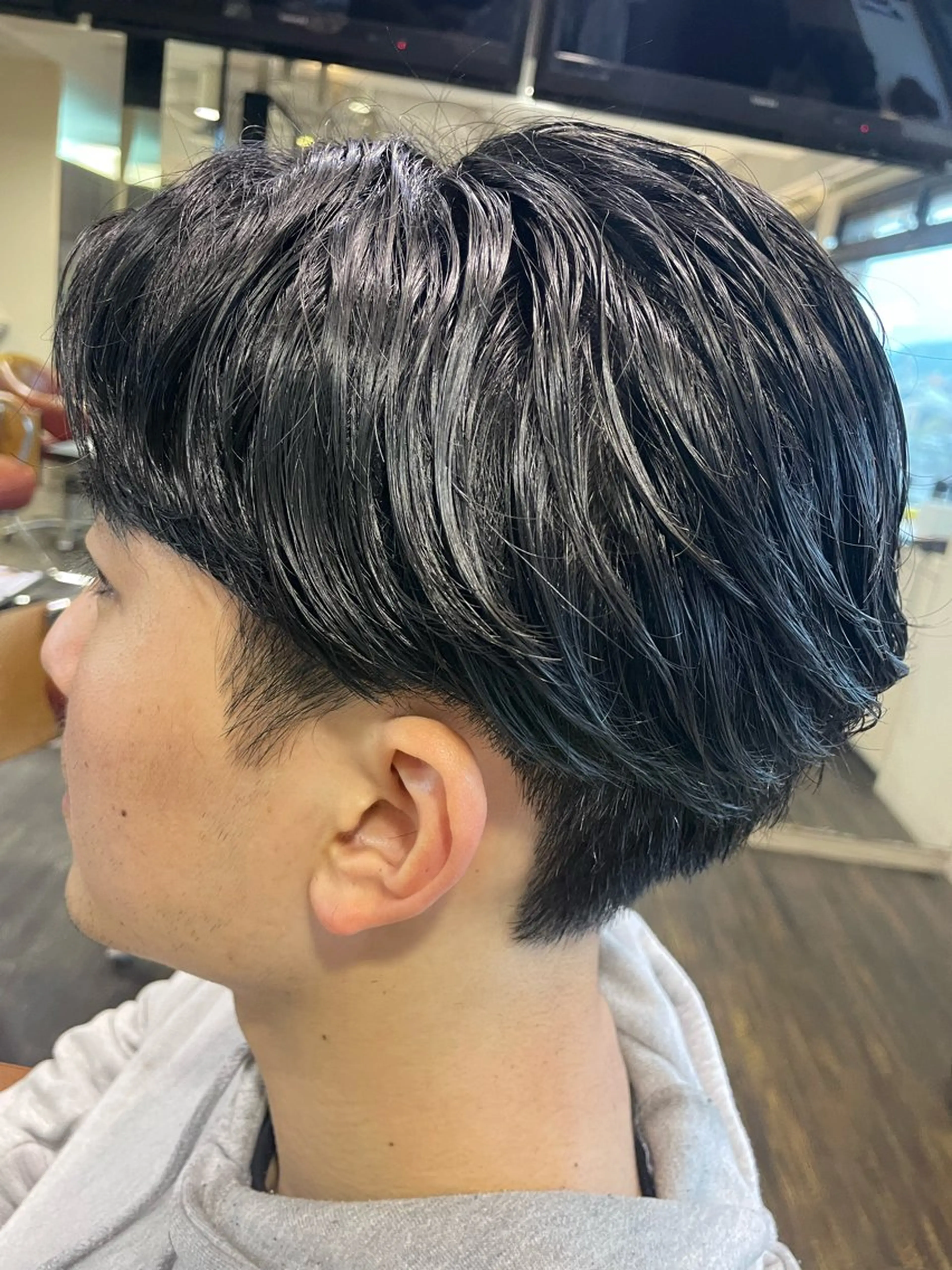 パーマ メンズ メンズパーマ 佐藤 綾郁のヘアスタイル