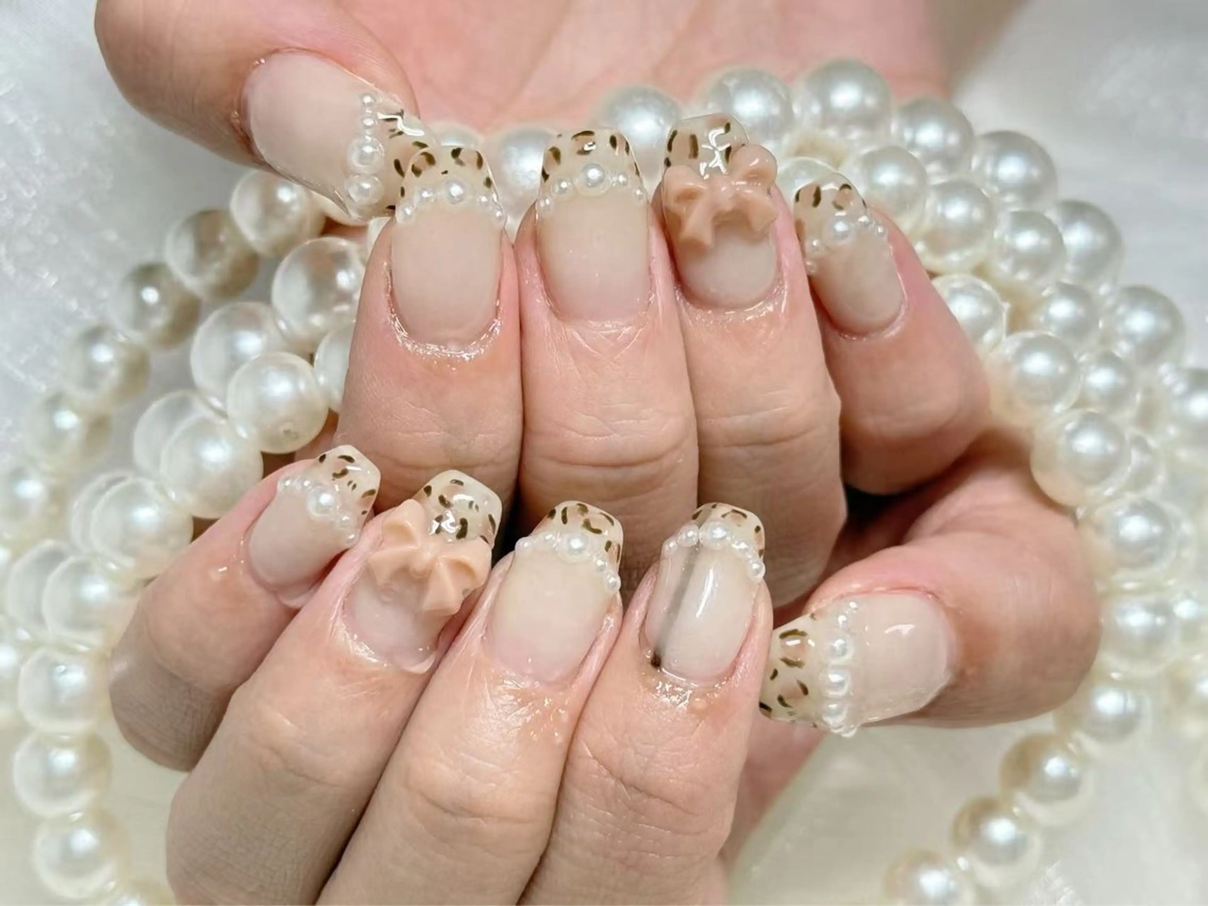 ネイル クリアネイル 成人式 フラッシュネイル フットネイル フレンチネイル 💫KASUMI 💅のネイルデザイン