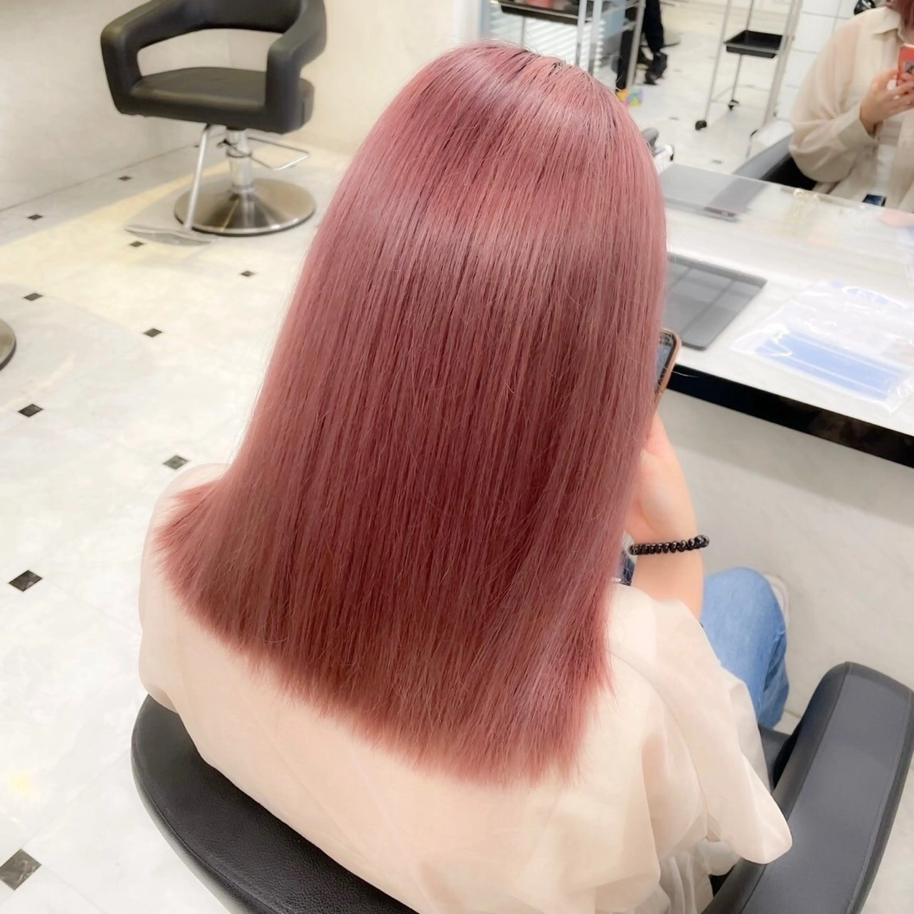 カラー ヘアカラー girlyトレンド ヘア🎀🩰ハルナのヘアスタイル
