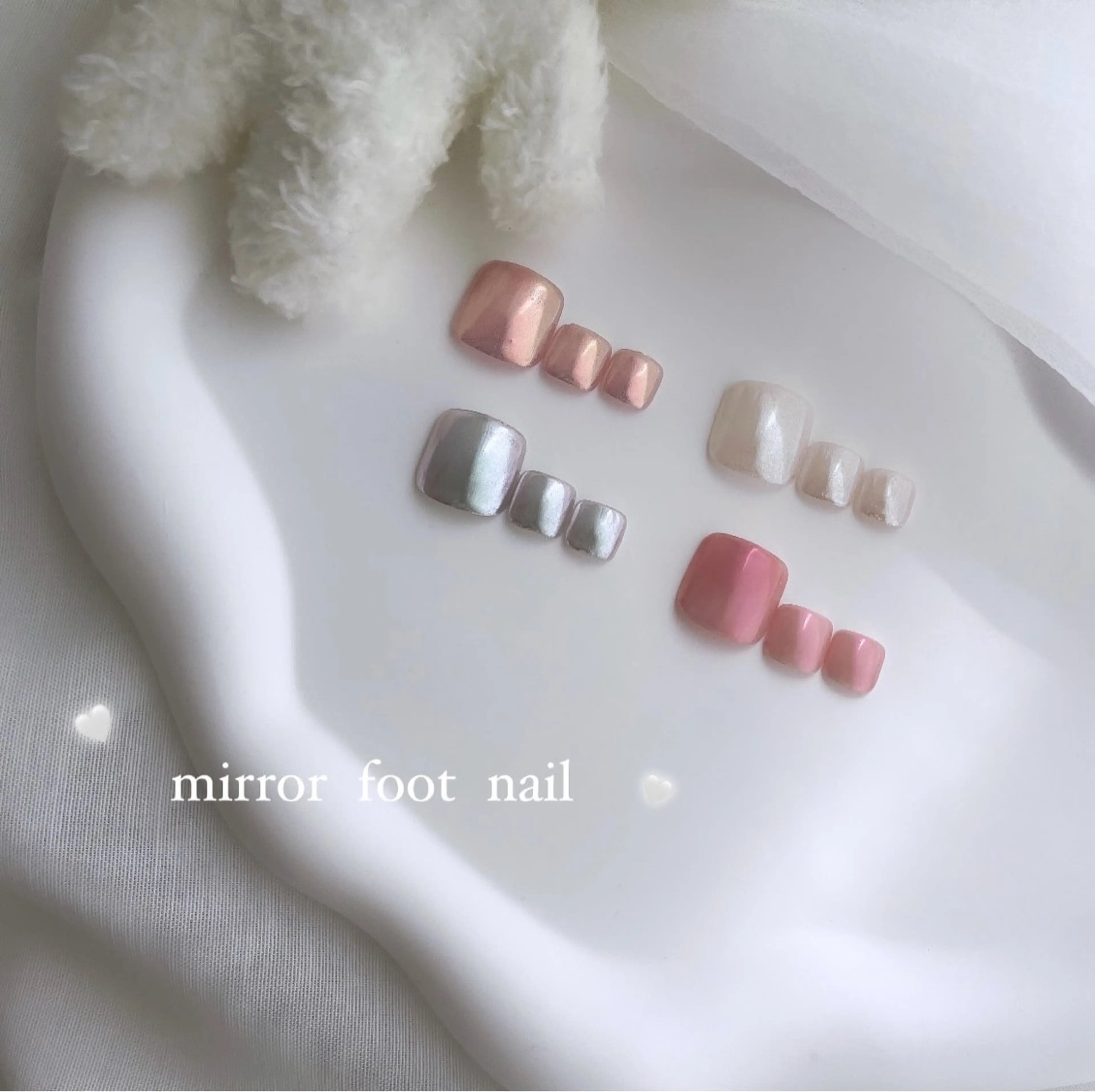 ネイル フットネイル 韓国ネイル Rich+nail Mayuのネイルデザイン