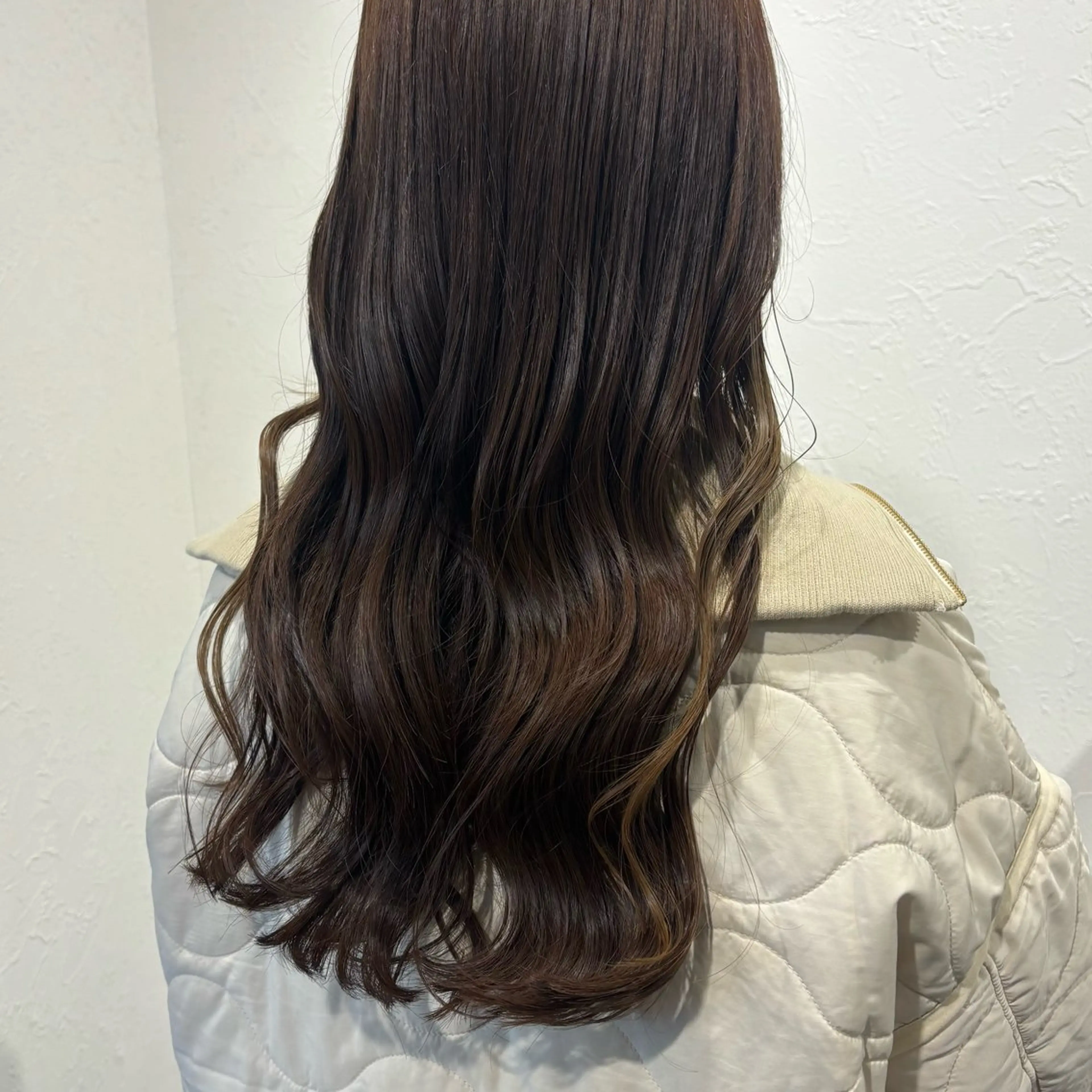 ロング カラー 髪質改善/縮毛矯正/ 暖色カラー🎀🪞のヘアスタイル