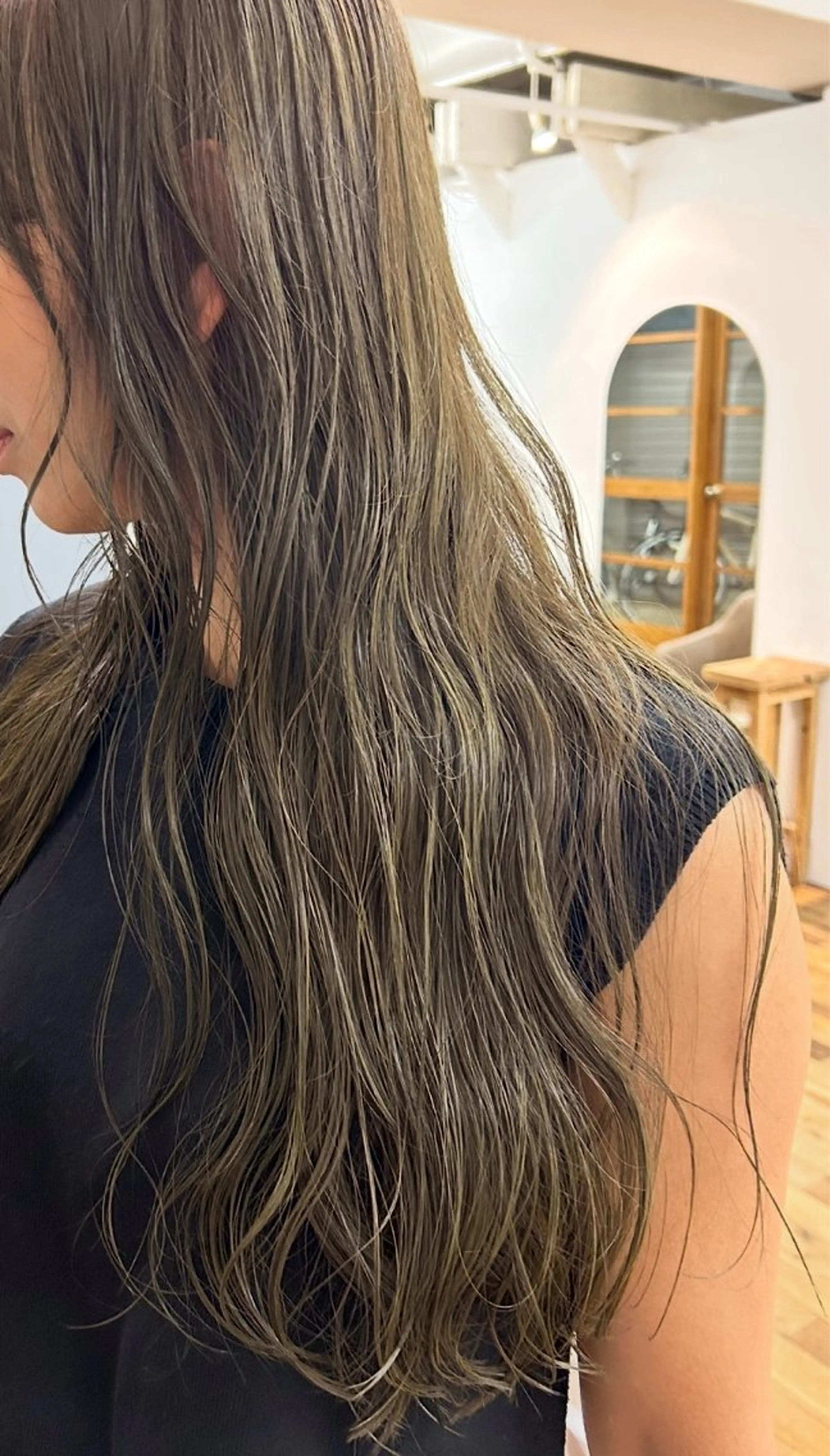 ロング ヘアカラー siro所属・透明感カラー/ボブ/ siro meruのヘアスタイル