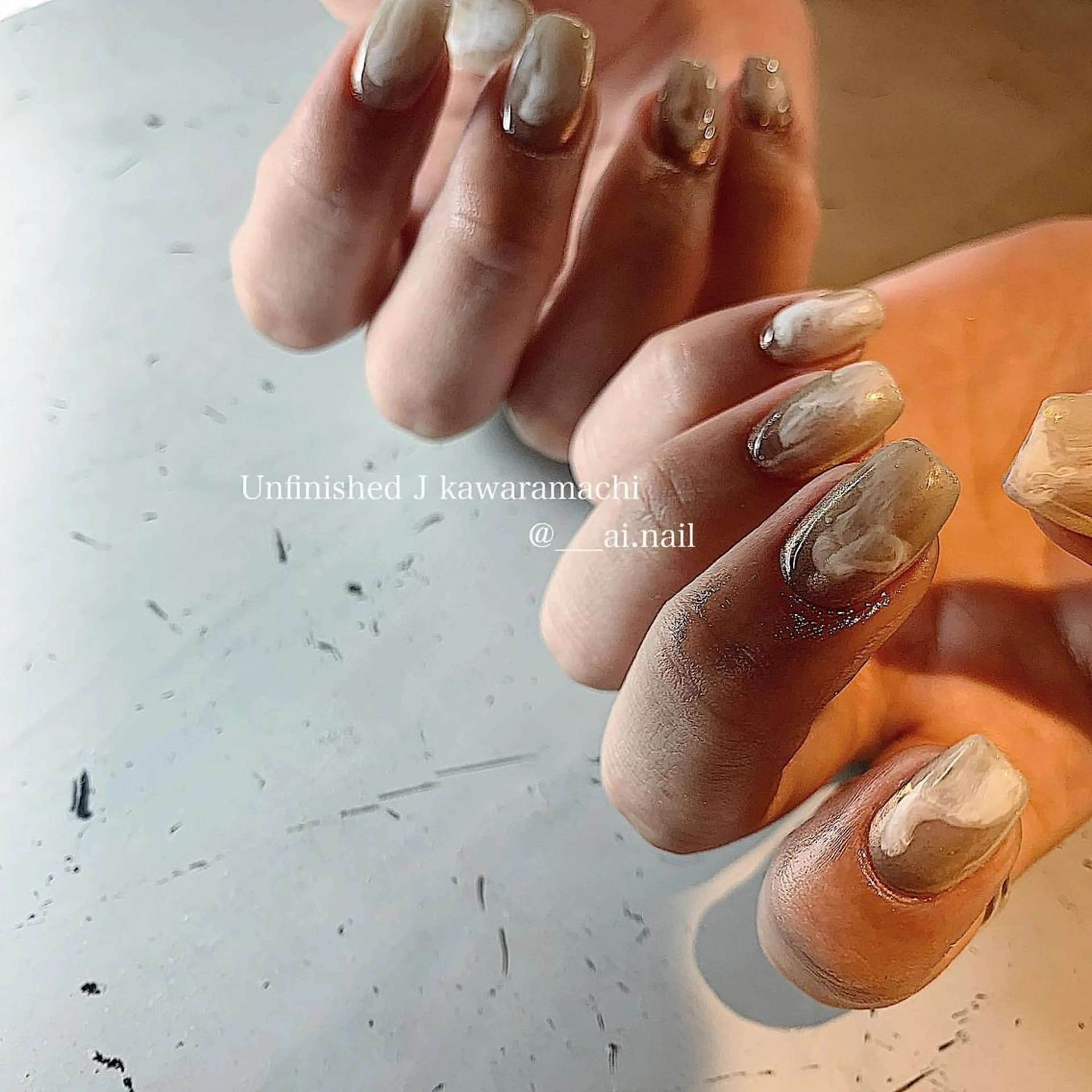 ネイル ハンドネイル 🍃伏見 / soL nail / aiのネイルデザイン