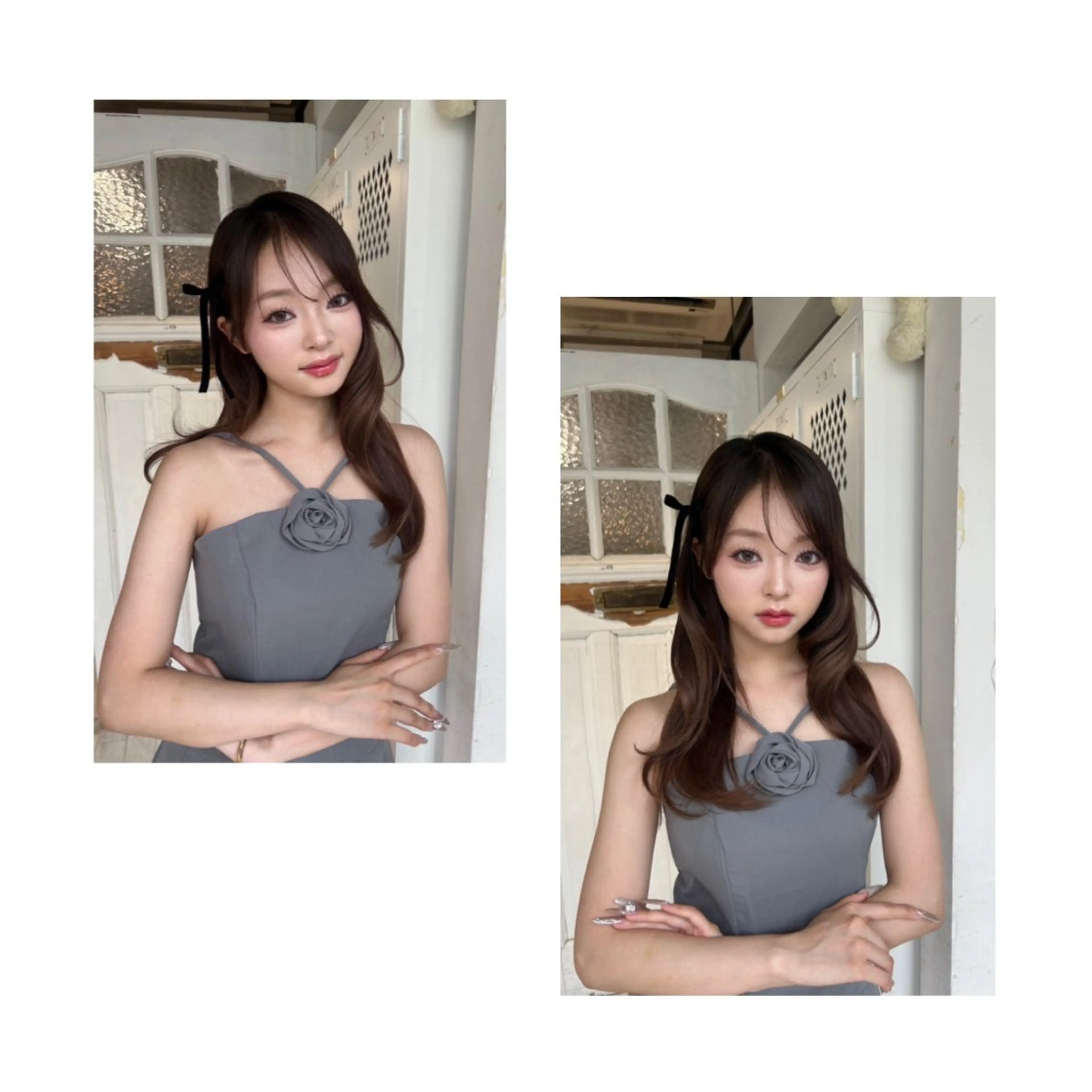 ロング 韓国girly hikariのヘアスタイル