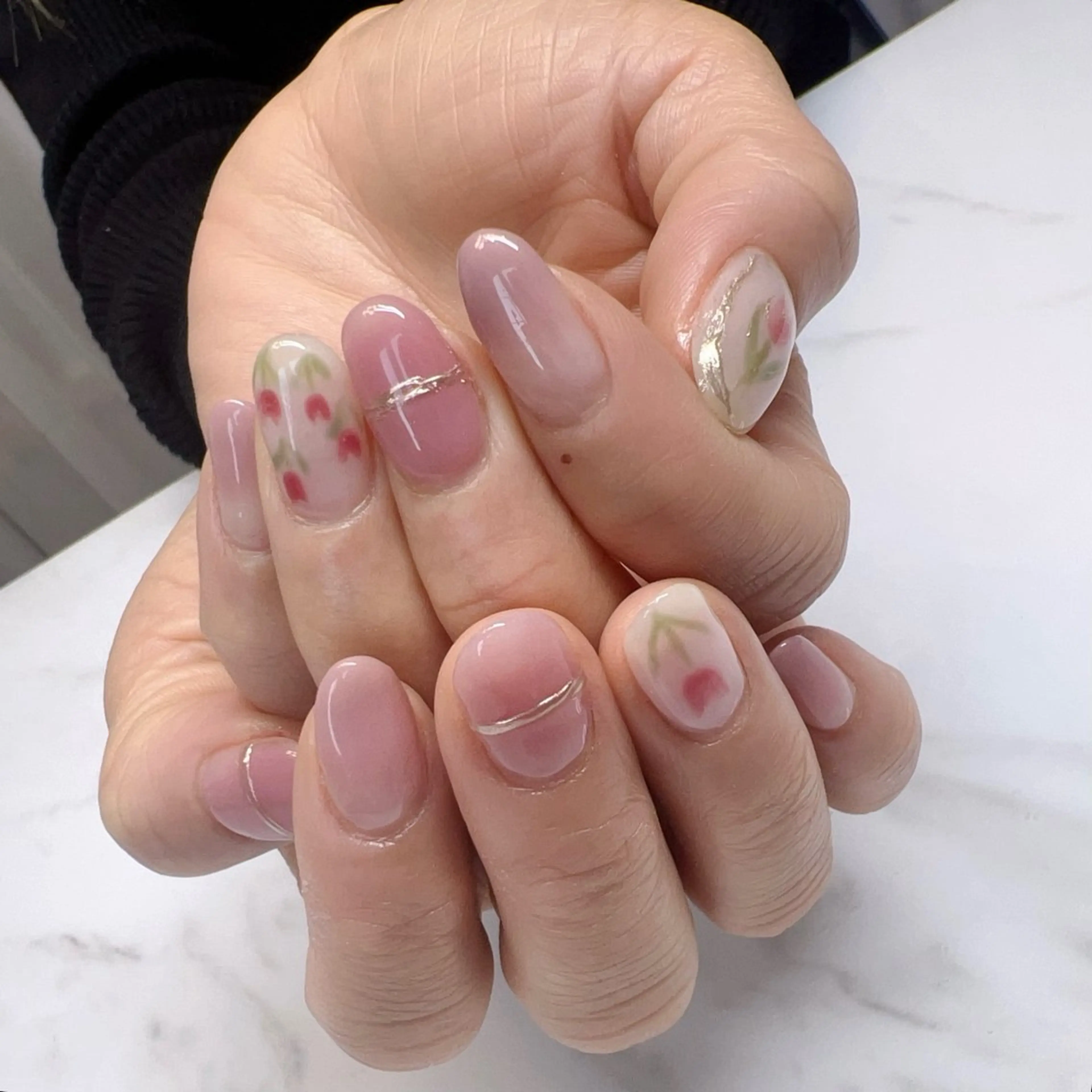 ネイル ハンドネイル e llaのネイルデザイン