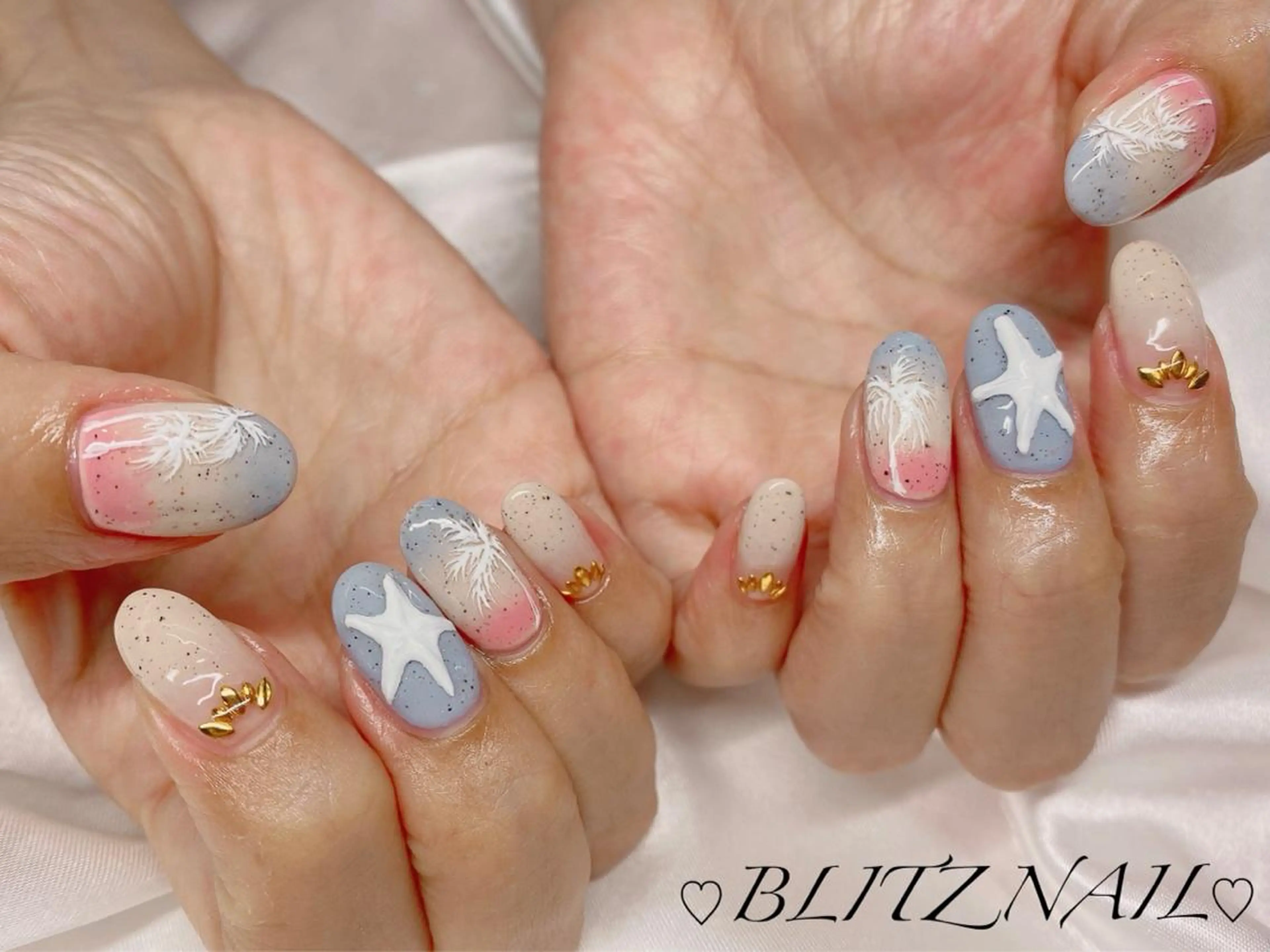 ネイル ハンドネイル BLITZ Nail 岩田💅🏻✨のネイルデザイン