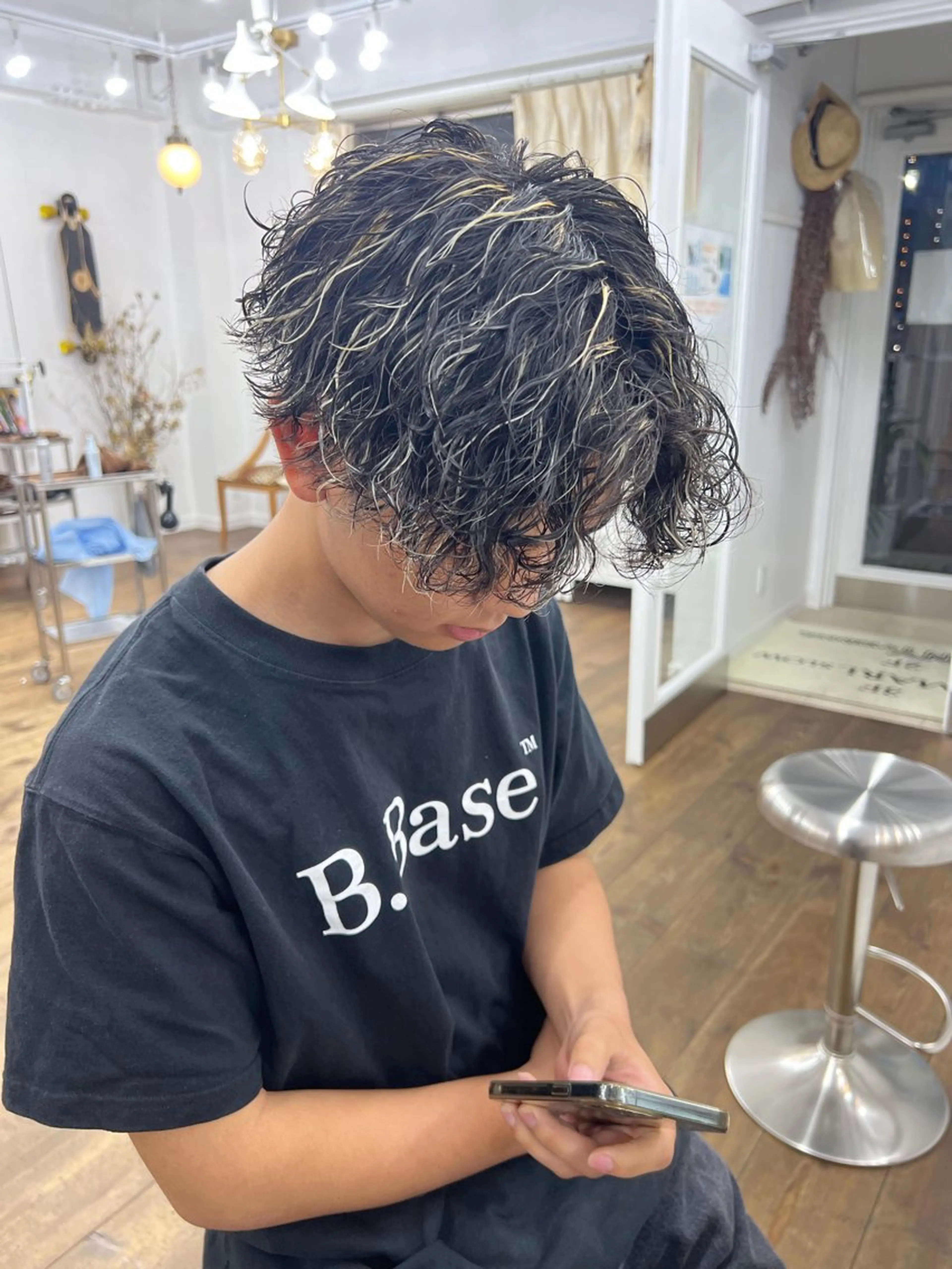 ○キッズメニュー○【メッシュ】メッシュ+カットの写真