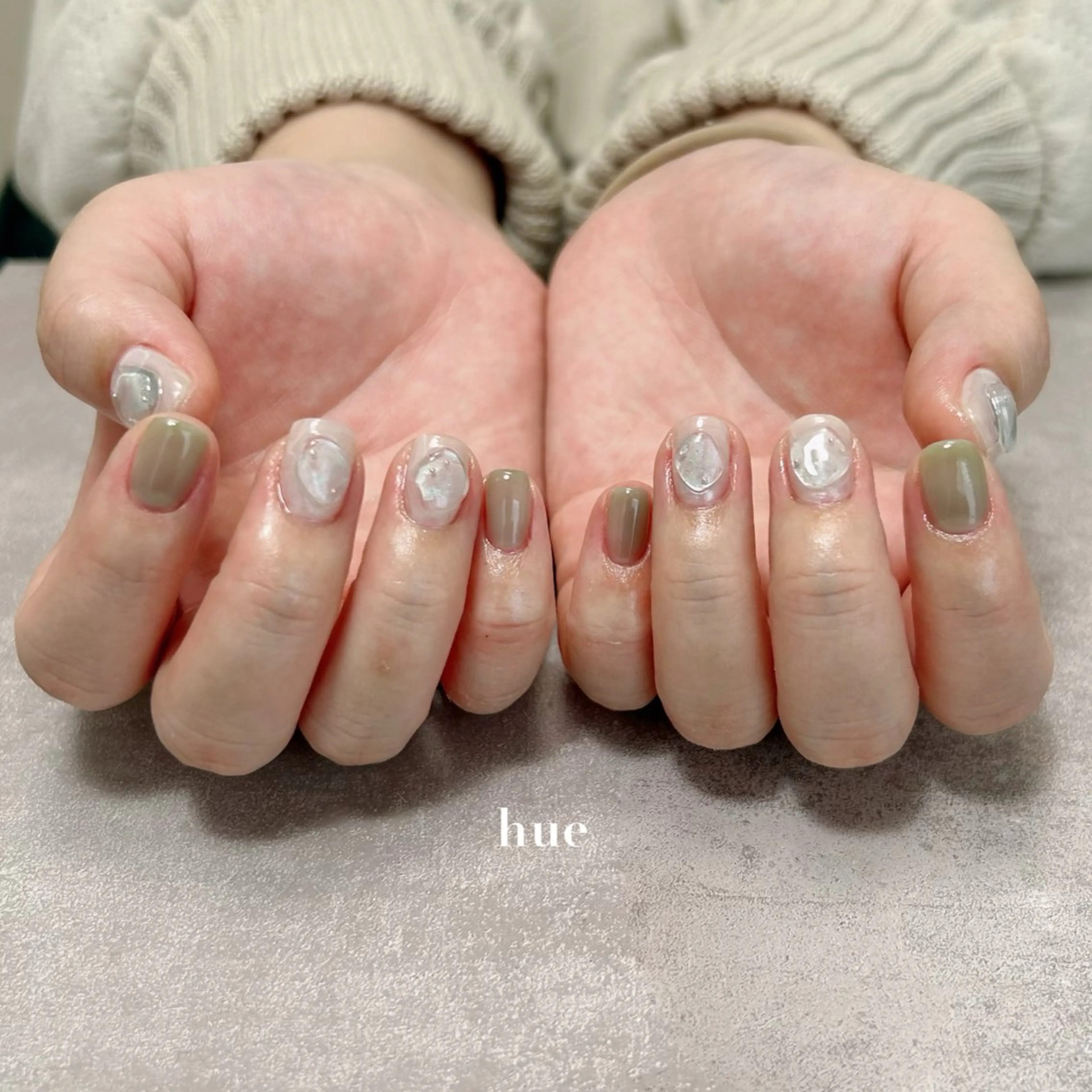 ネイル hue nailのネイルデザイン