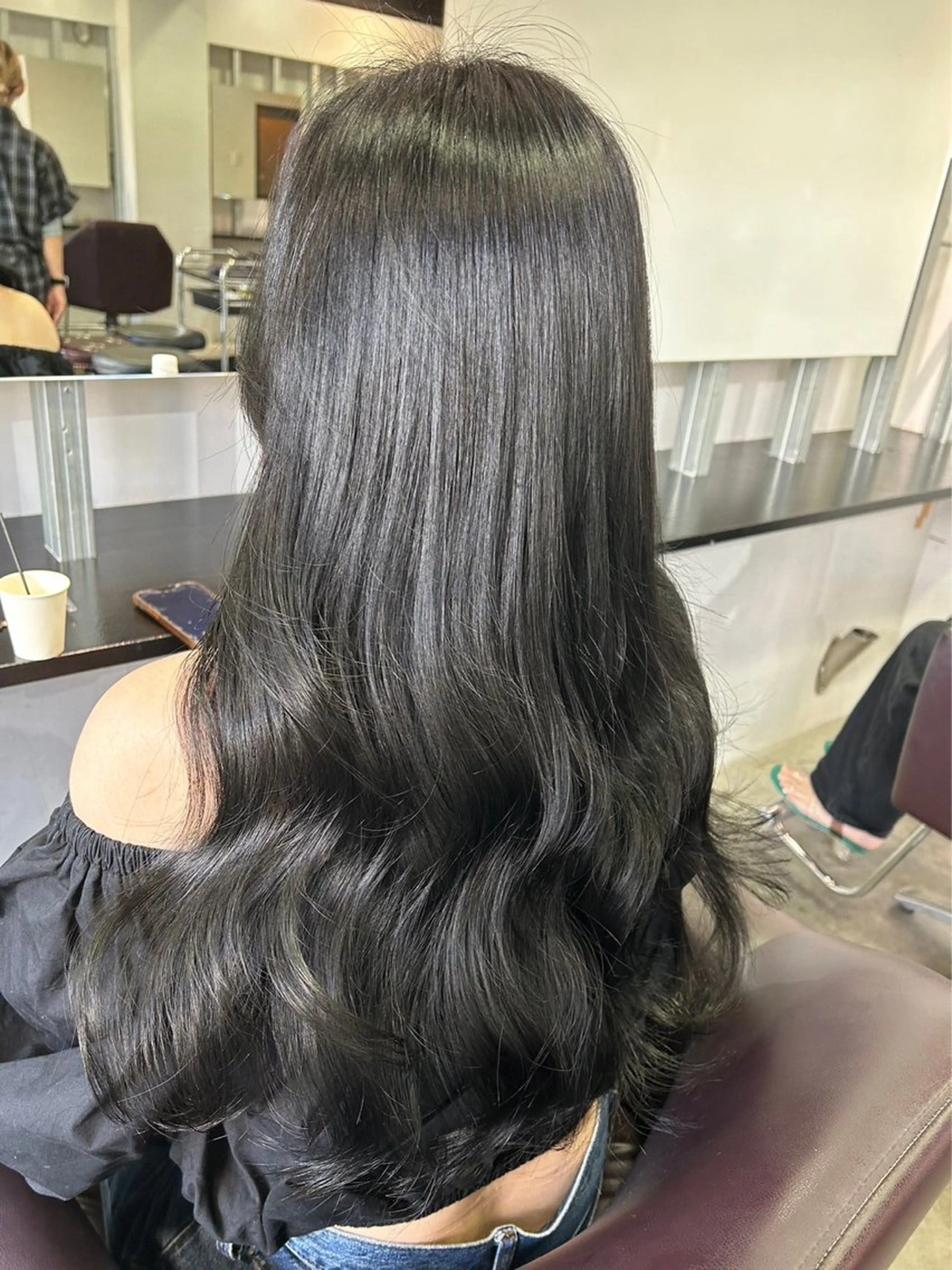 ロング カラー ベージュ透明感カラー 🫧AYUMI🫧のヘアスタイル