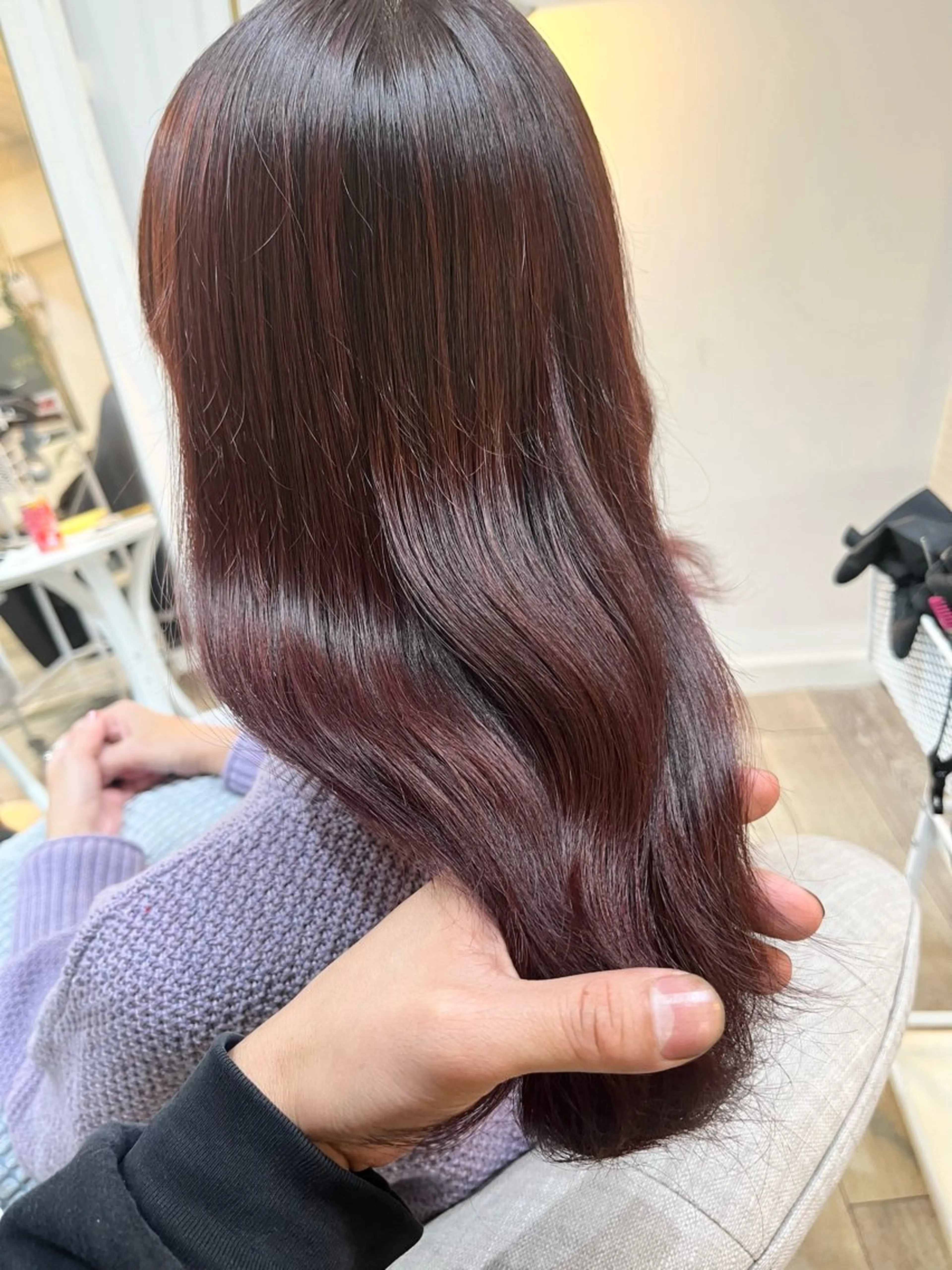 ミディアム 柴田 翔伍のヘアスタイル